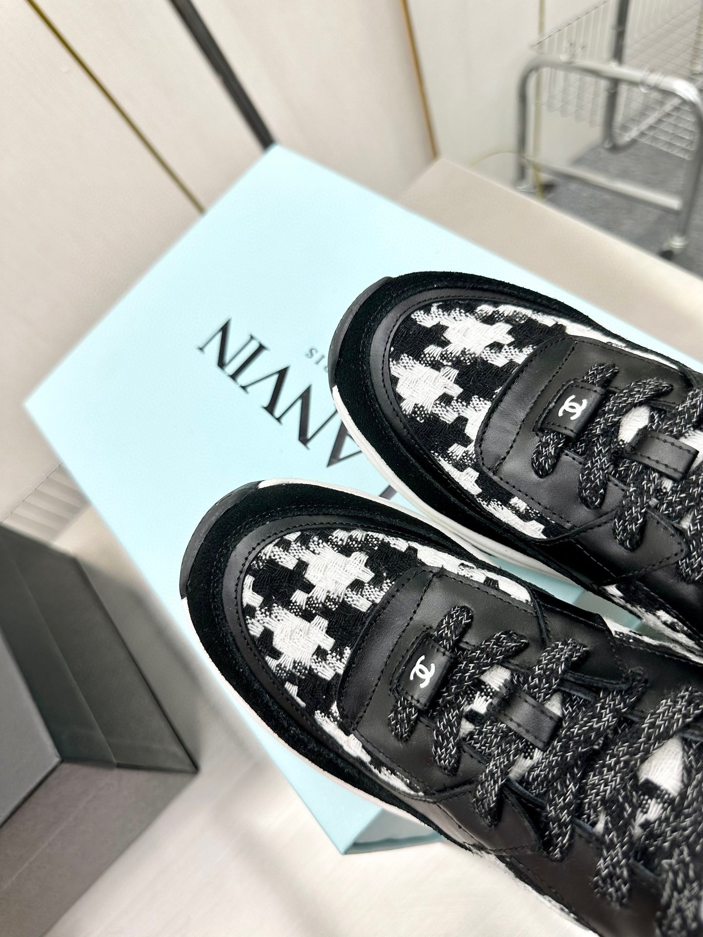 Chanel Male Sneakers Breathable L