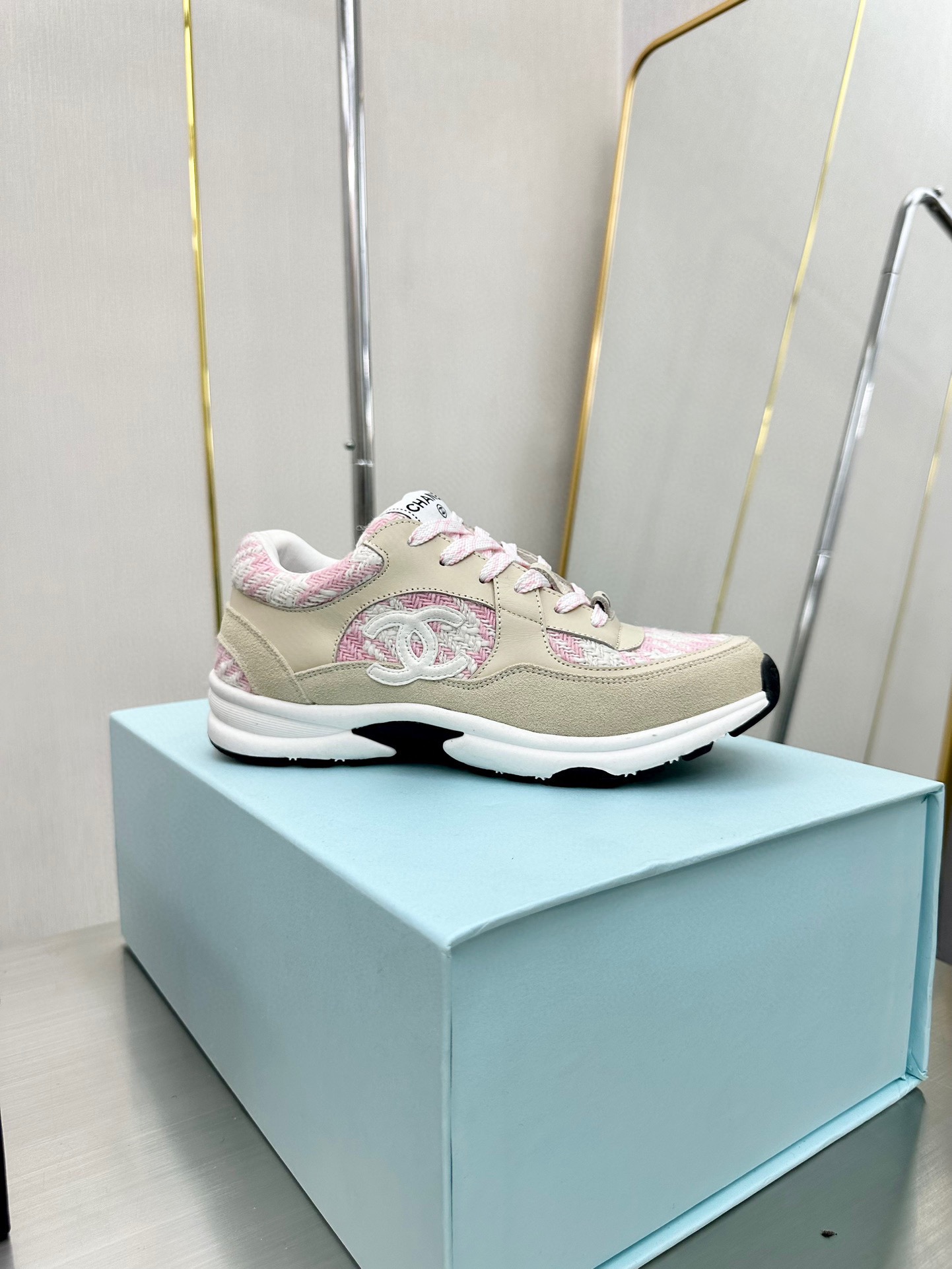 Chanel Male Sneakers Breathable L