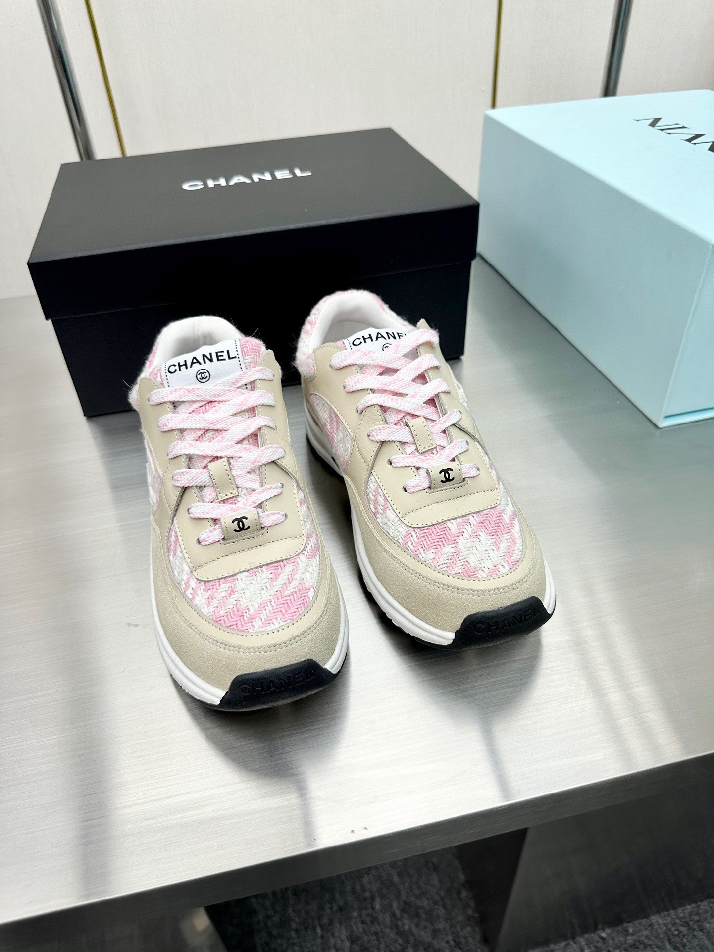 Chanel Male Sneakers Breathable L