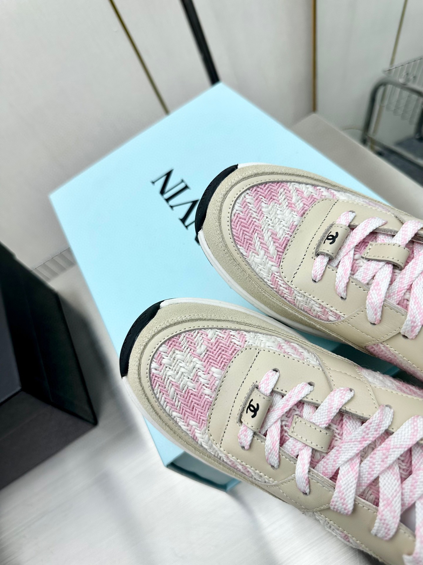 Chanel Male Sneakers Breathable L