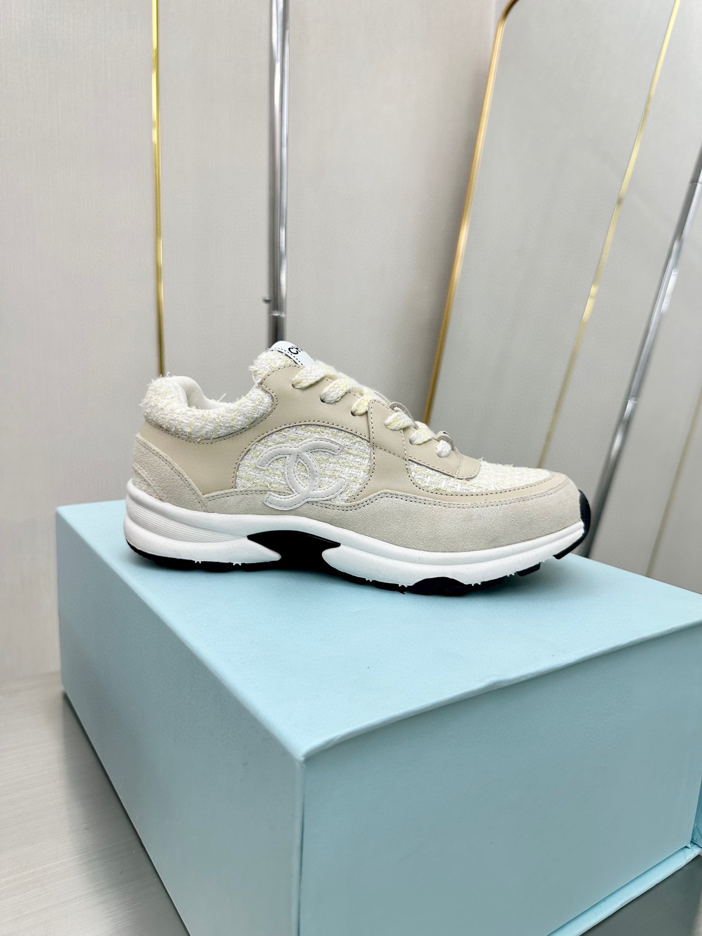 Chanel Male Sneakers Breathable L