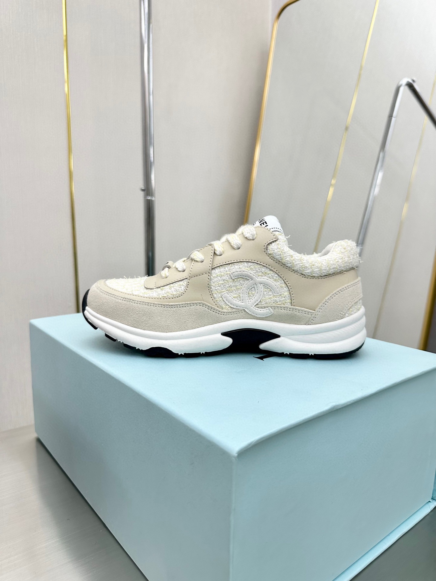 Chanel Male Sneakers Breathable L