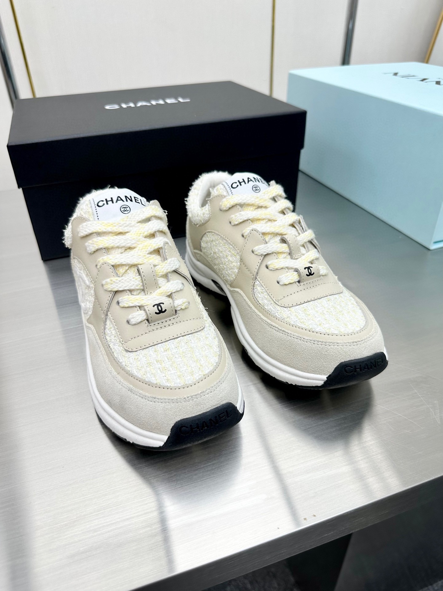 Chanel Male Sneakers Breathable L