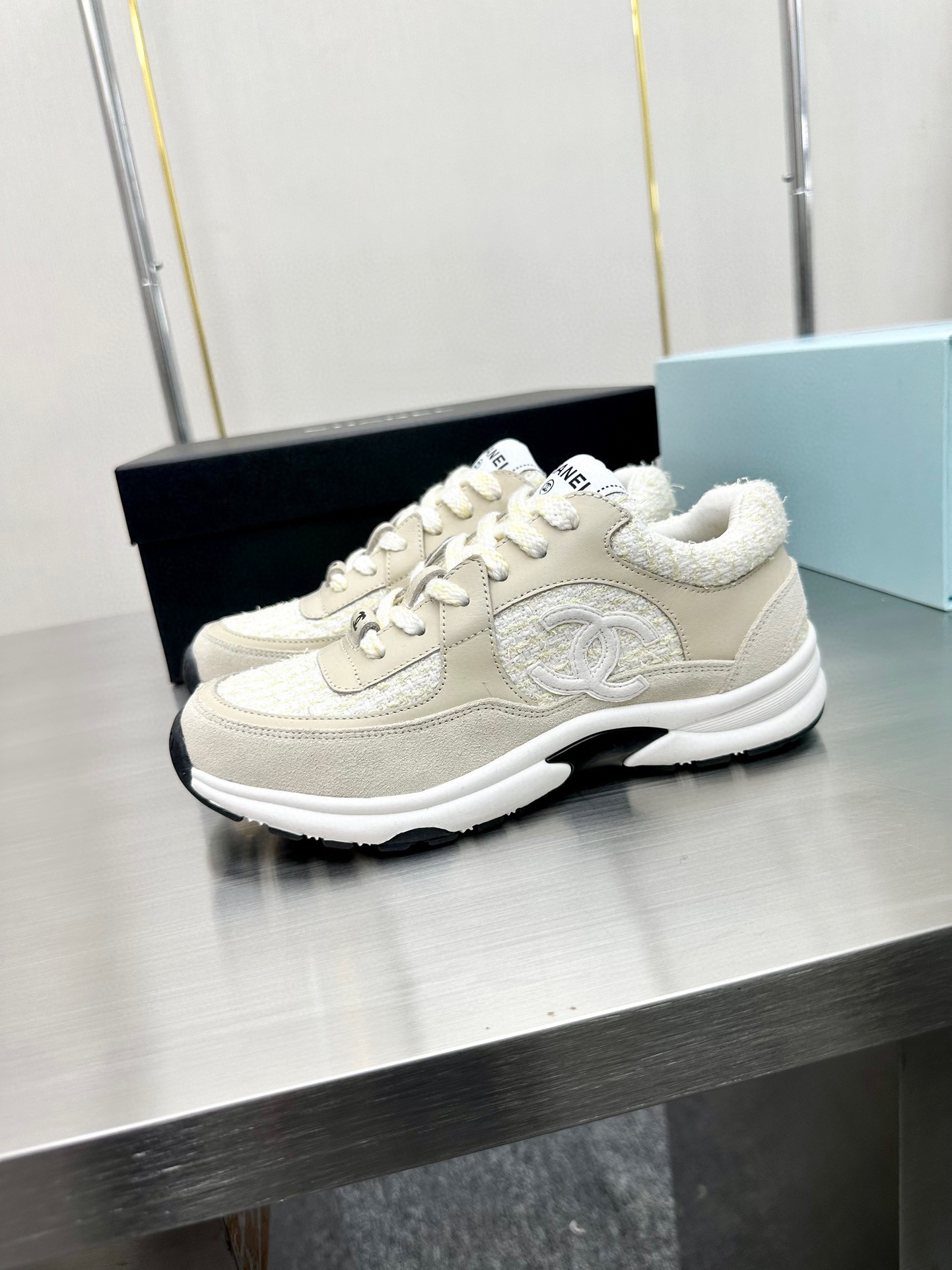Chanel Male Sneakers Breathable L
