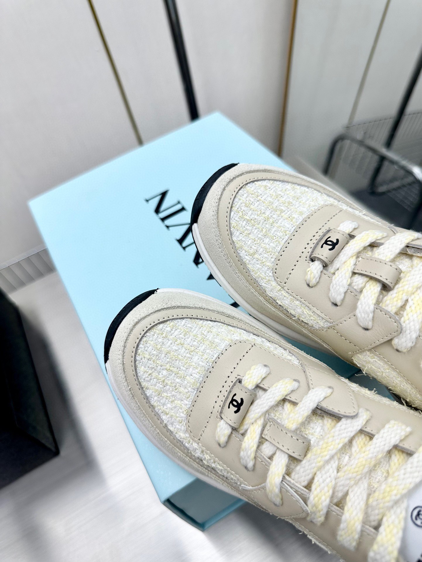 Chanel Male Sneakers Breathable L