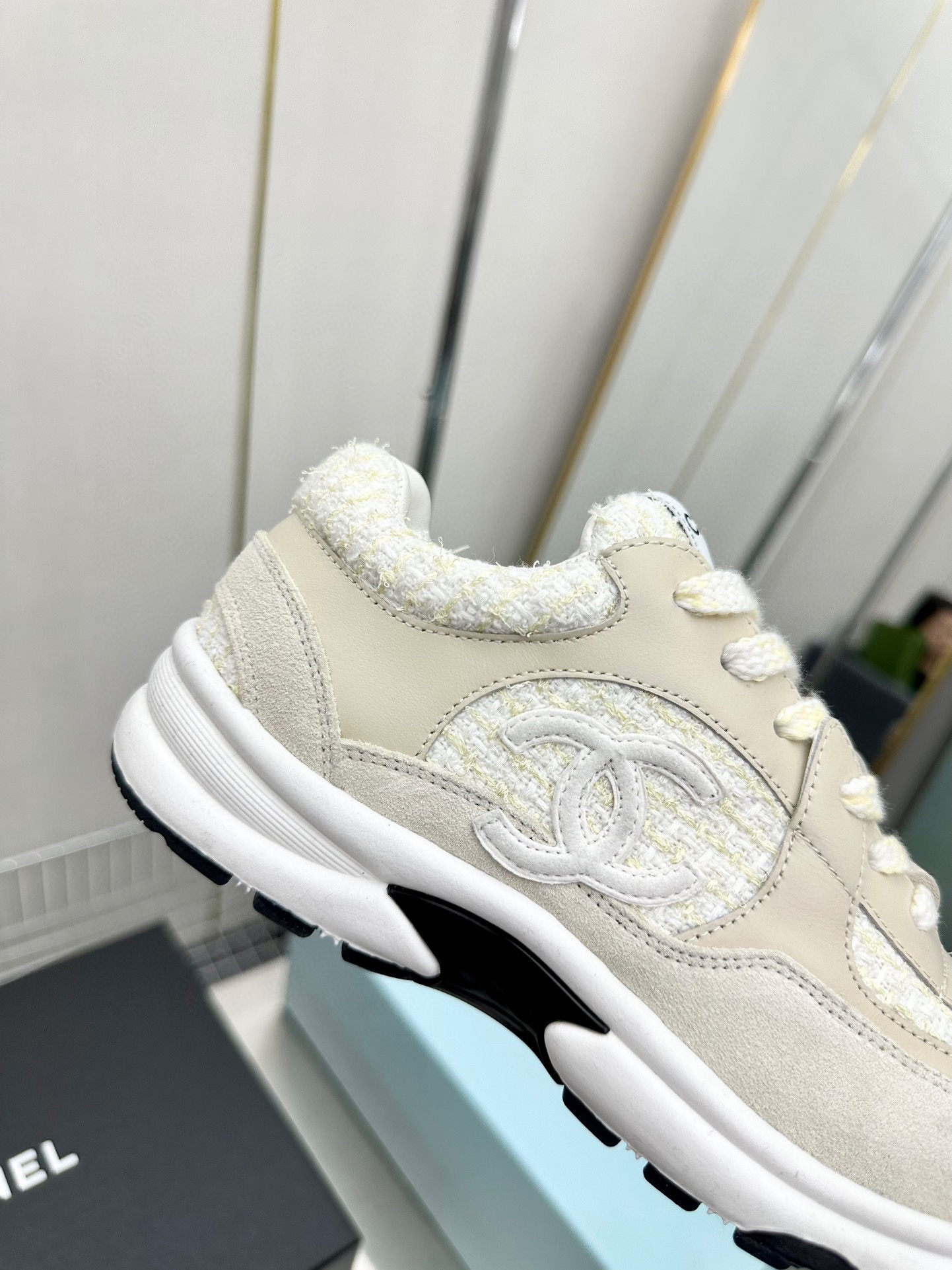 Chanel Male Sneakers Breathable L