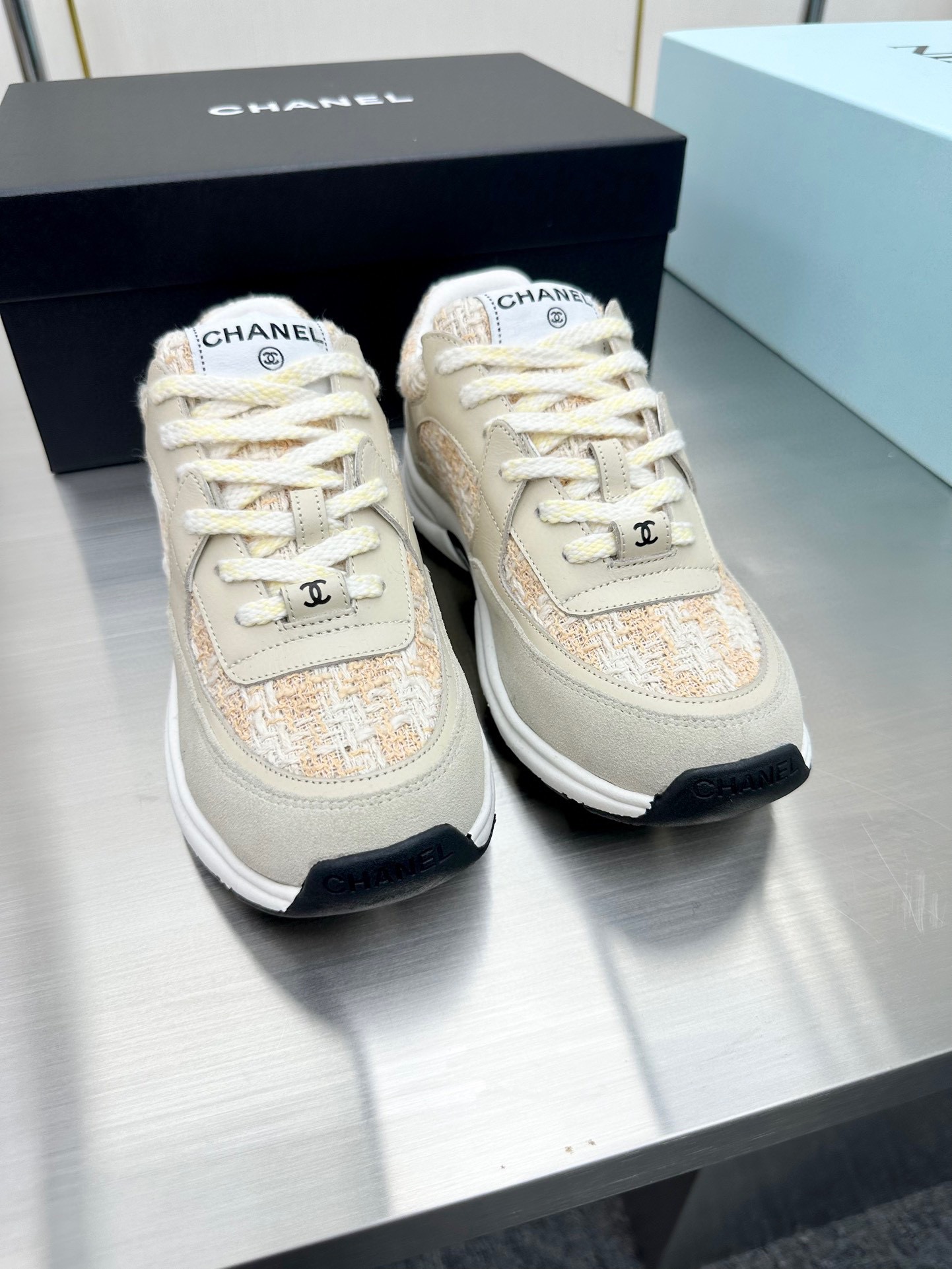 Chanel Male Sneakers Breathable L
