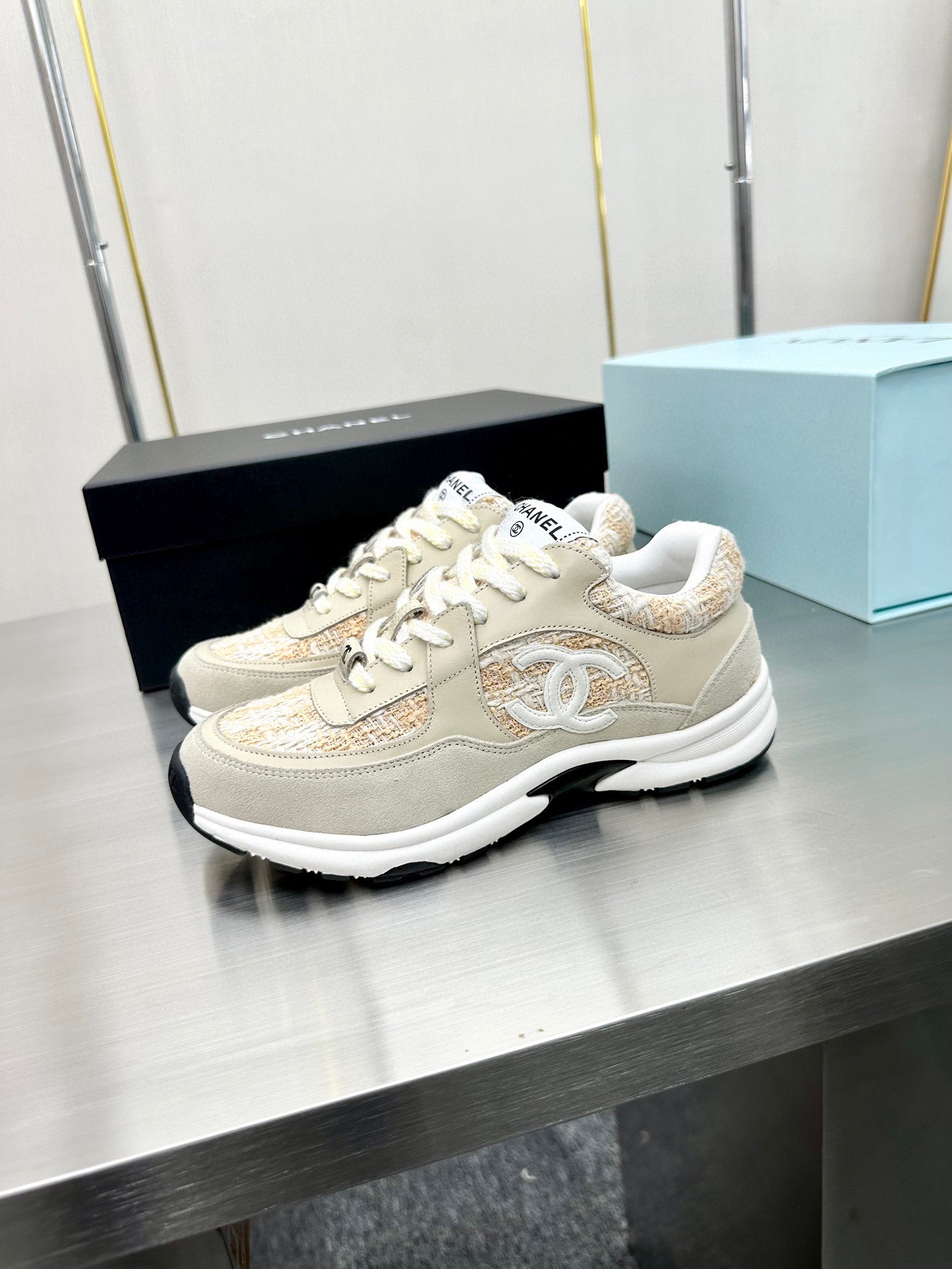 Chanel Male Sneakers Breathable L