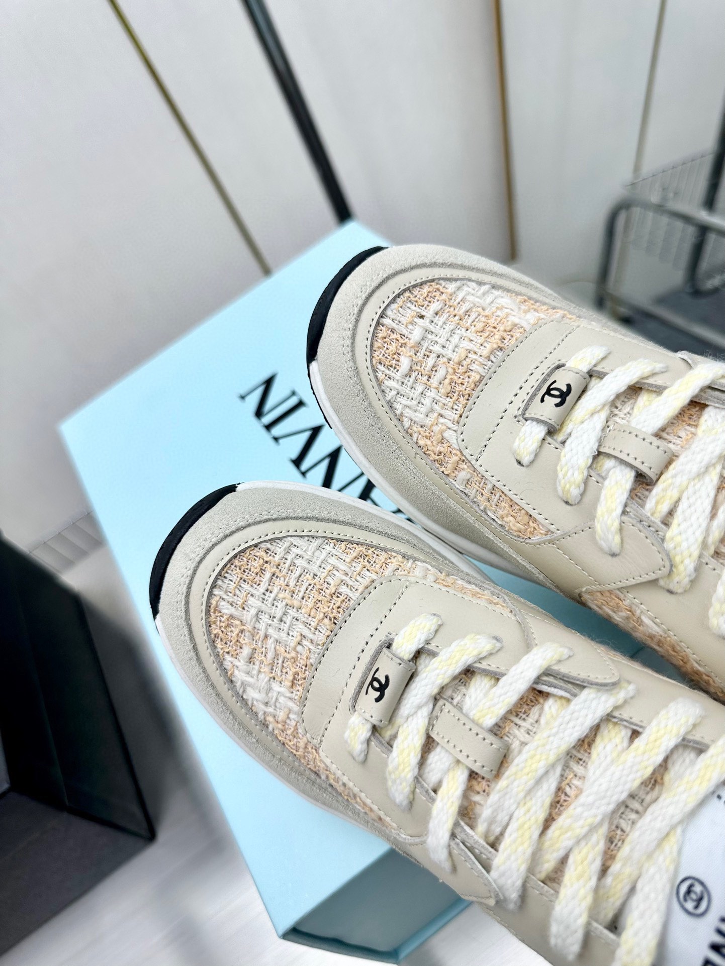 Chanel Male Sneakers Breathable L