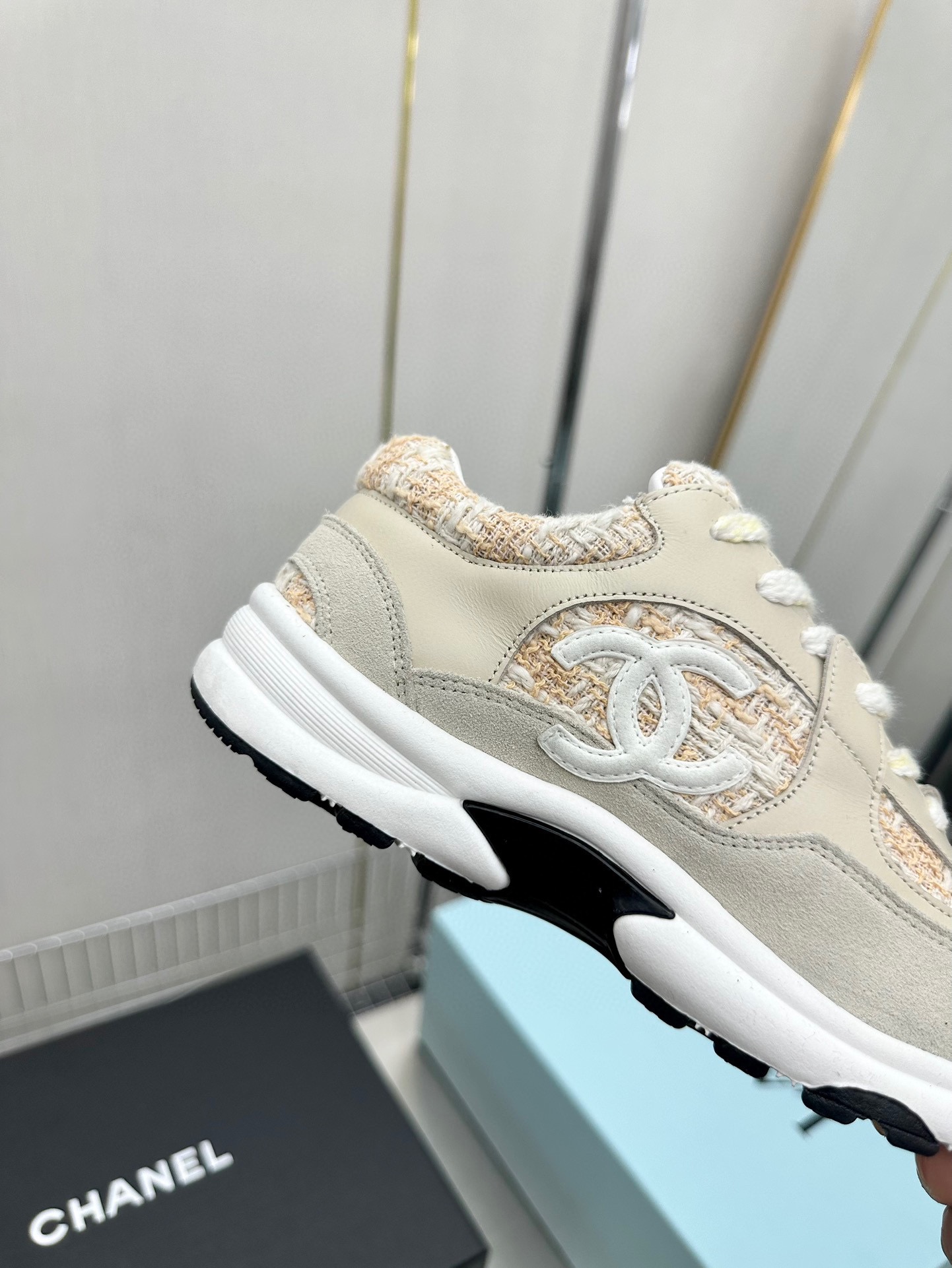 Chanel Male Sneakers Breathable L