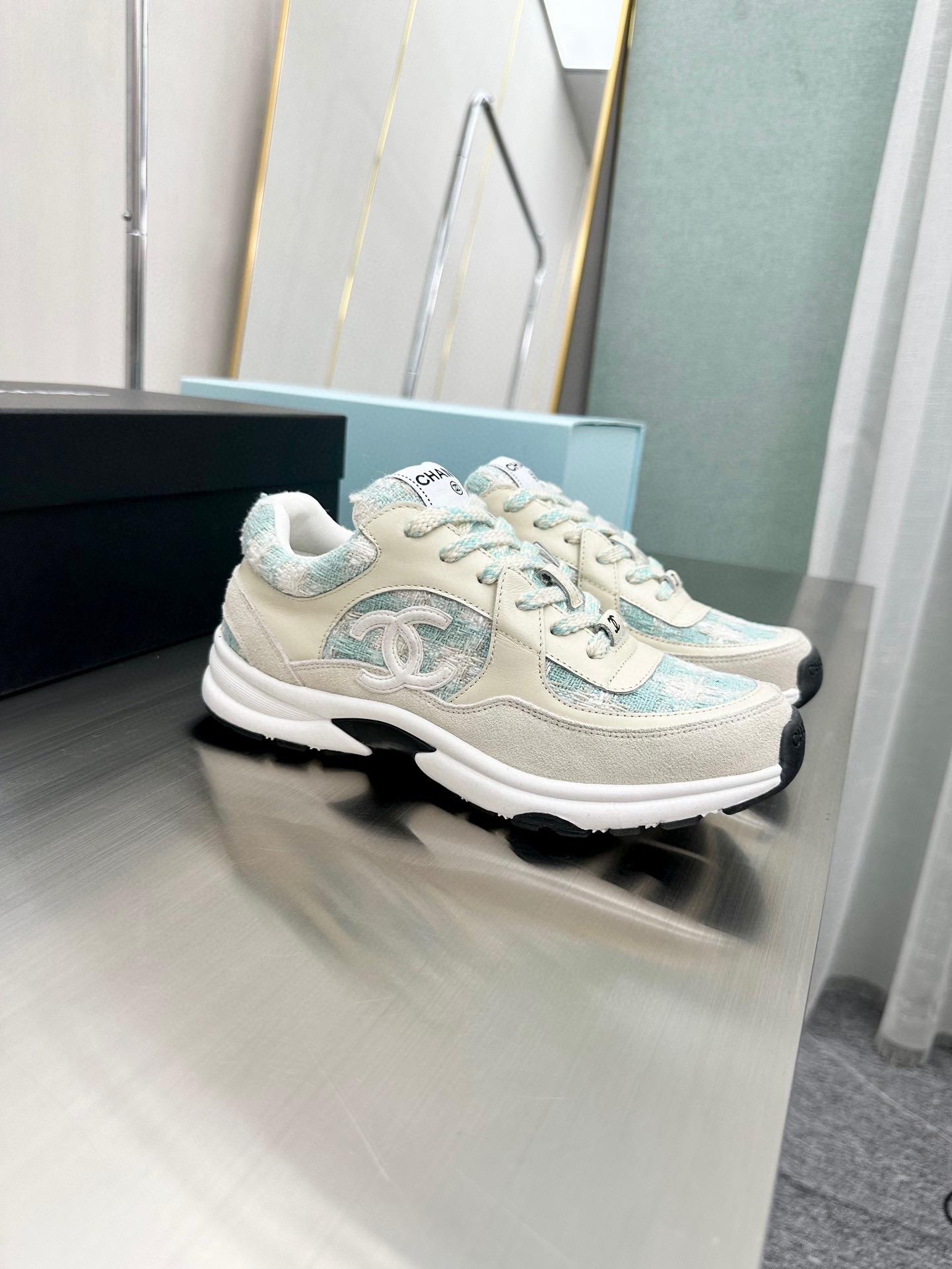 Chanel Male Sneakers Breathable L