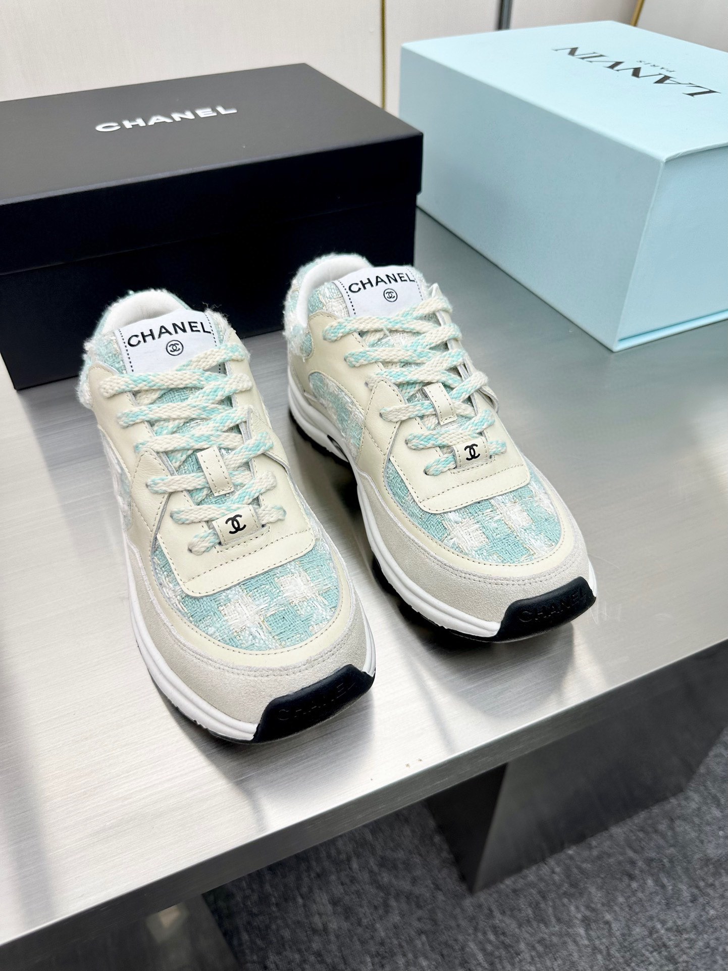 Chanel Male Sneakers Breathable L