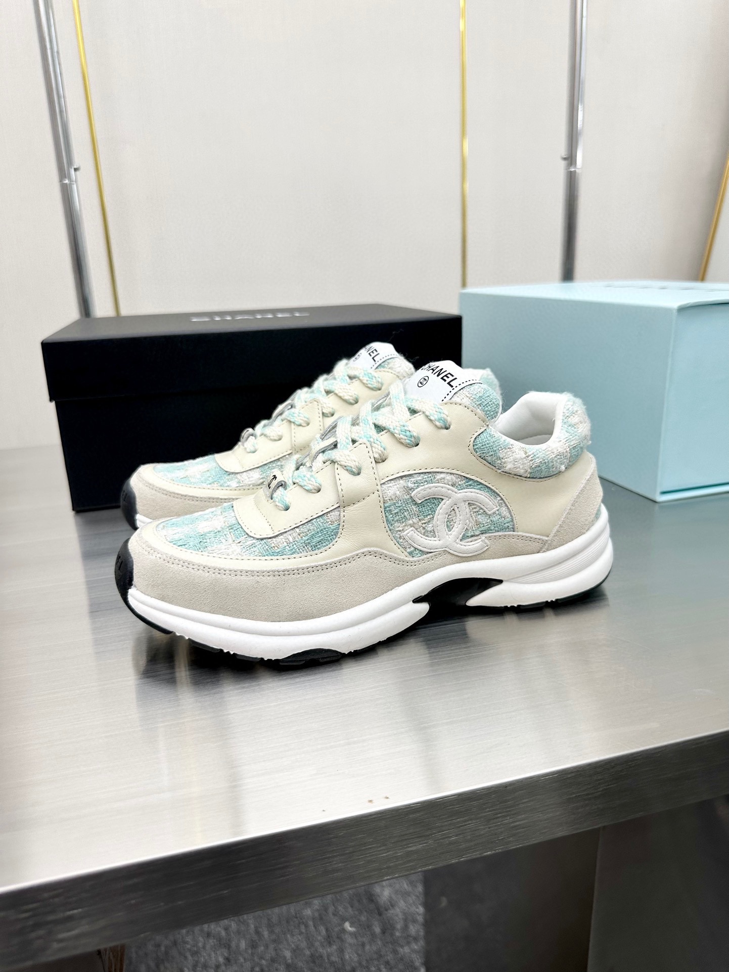 Chanel Male Sneakers Breathable L