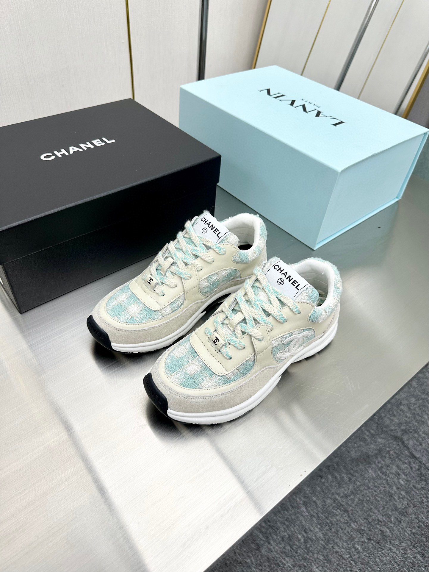 Chanel Male Sneakers Breathable L