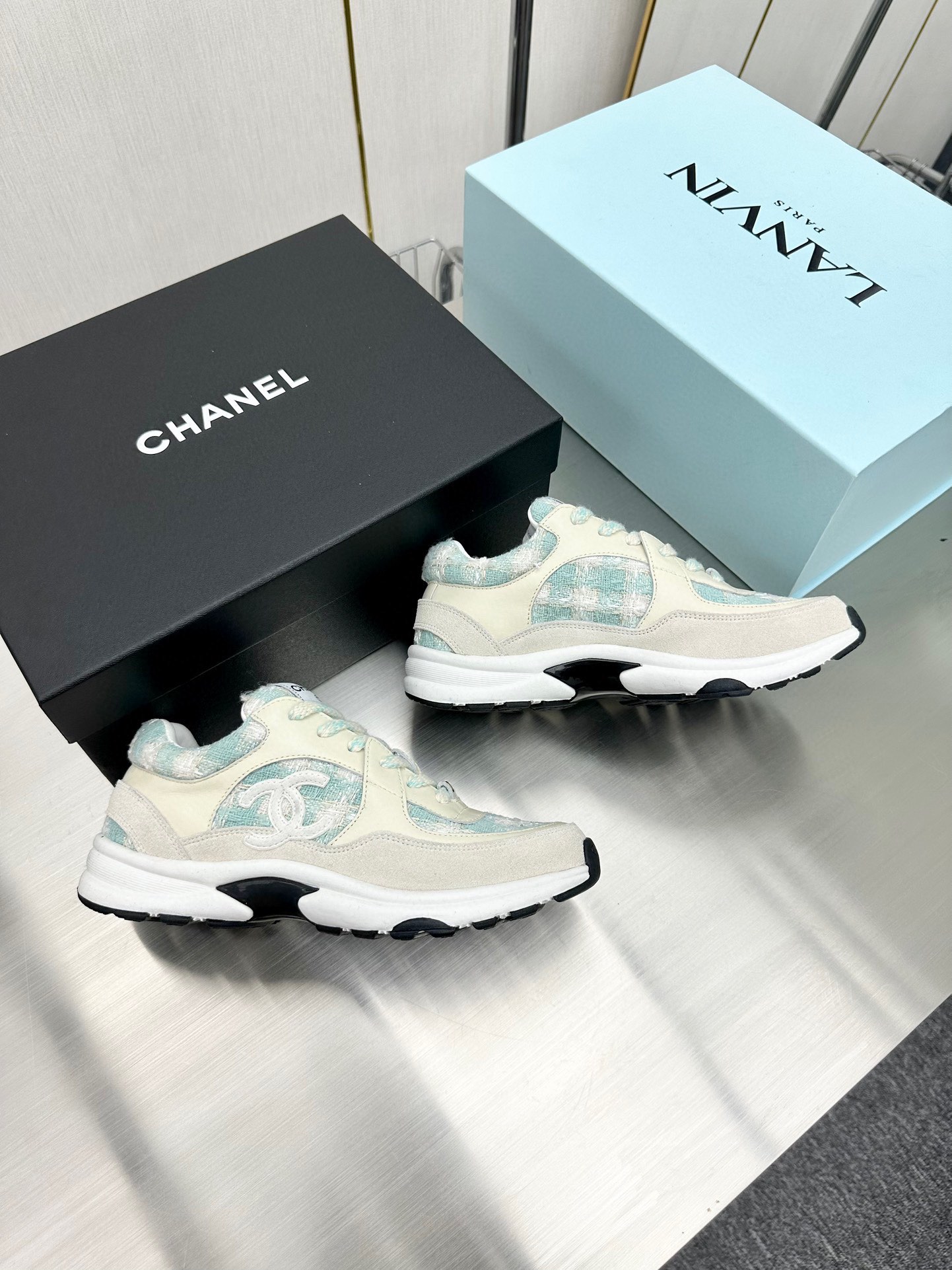 Chanel Male Sneakers Breathable L