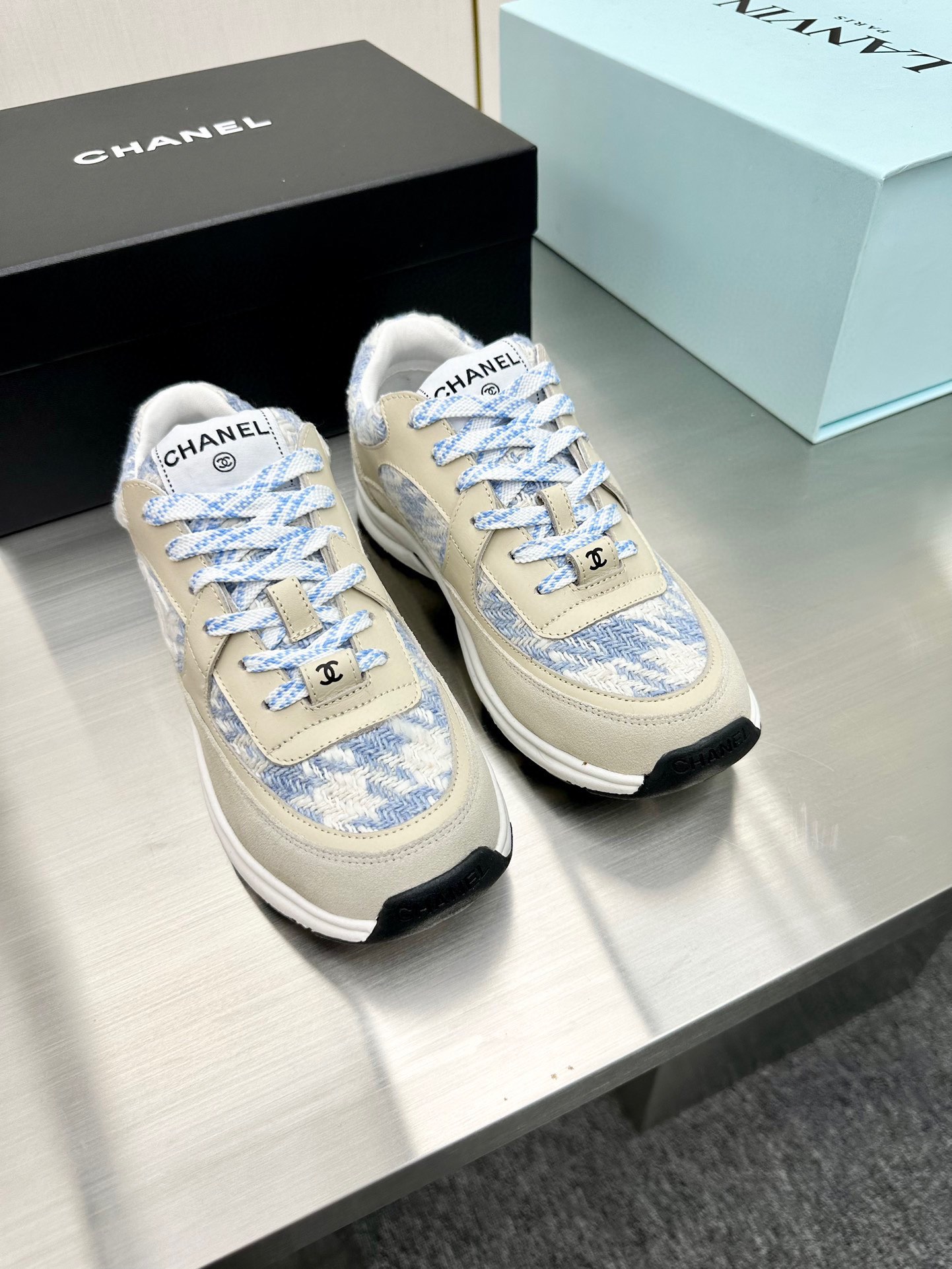 Chanel Male Sneakers Breathable L