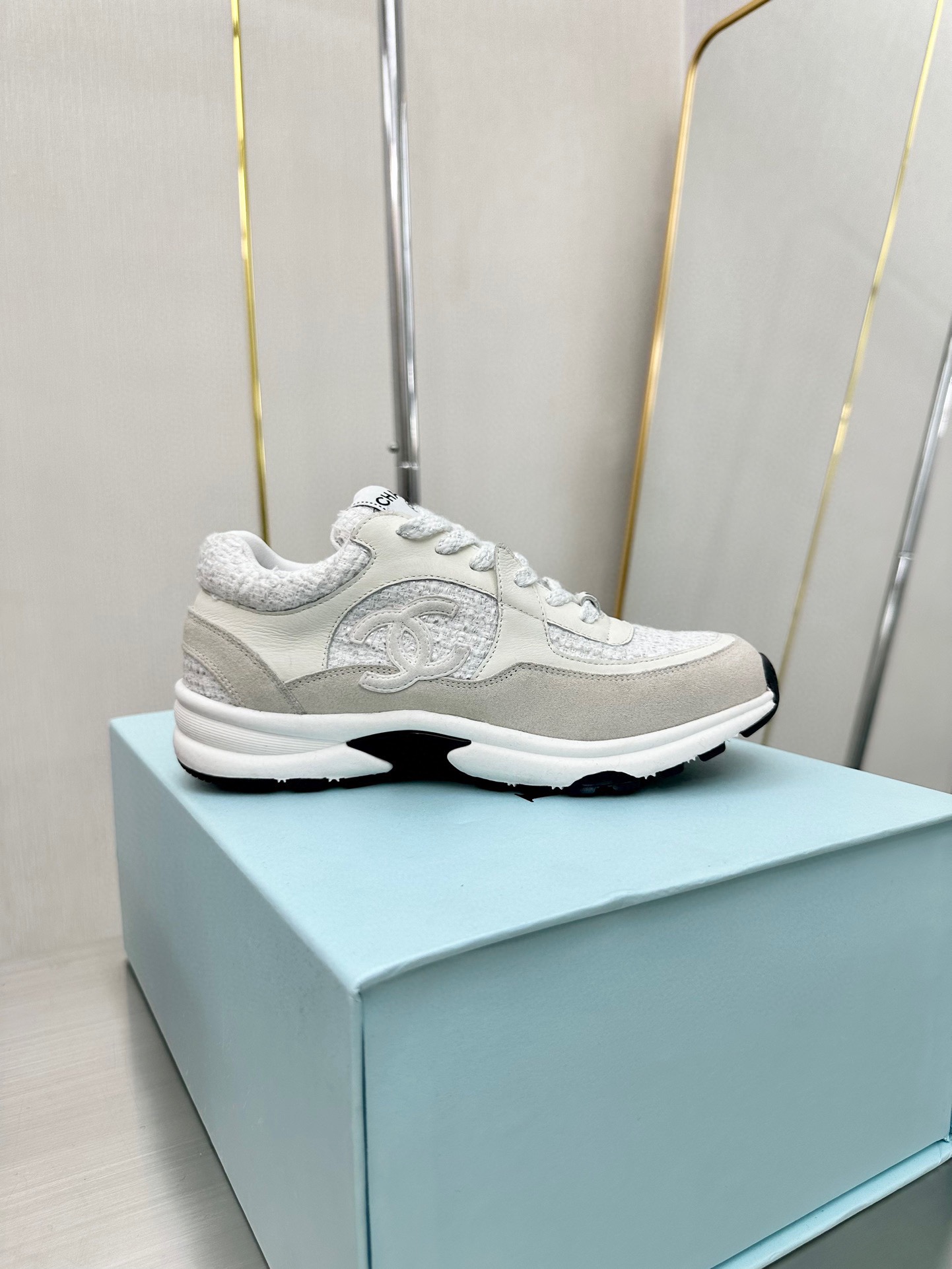 Chanel Male Sneakers Breathable L