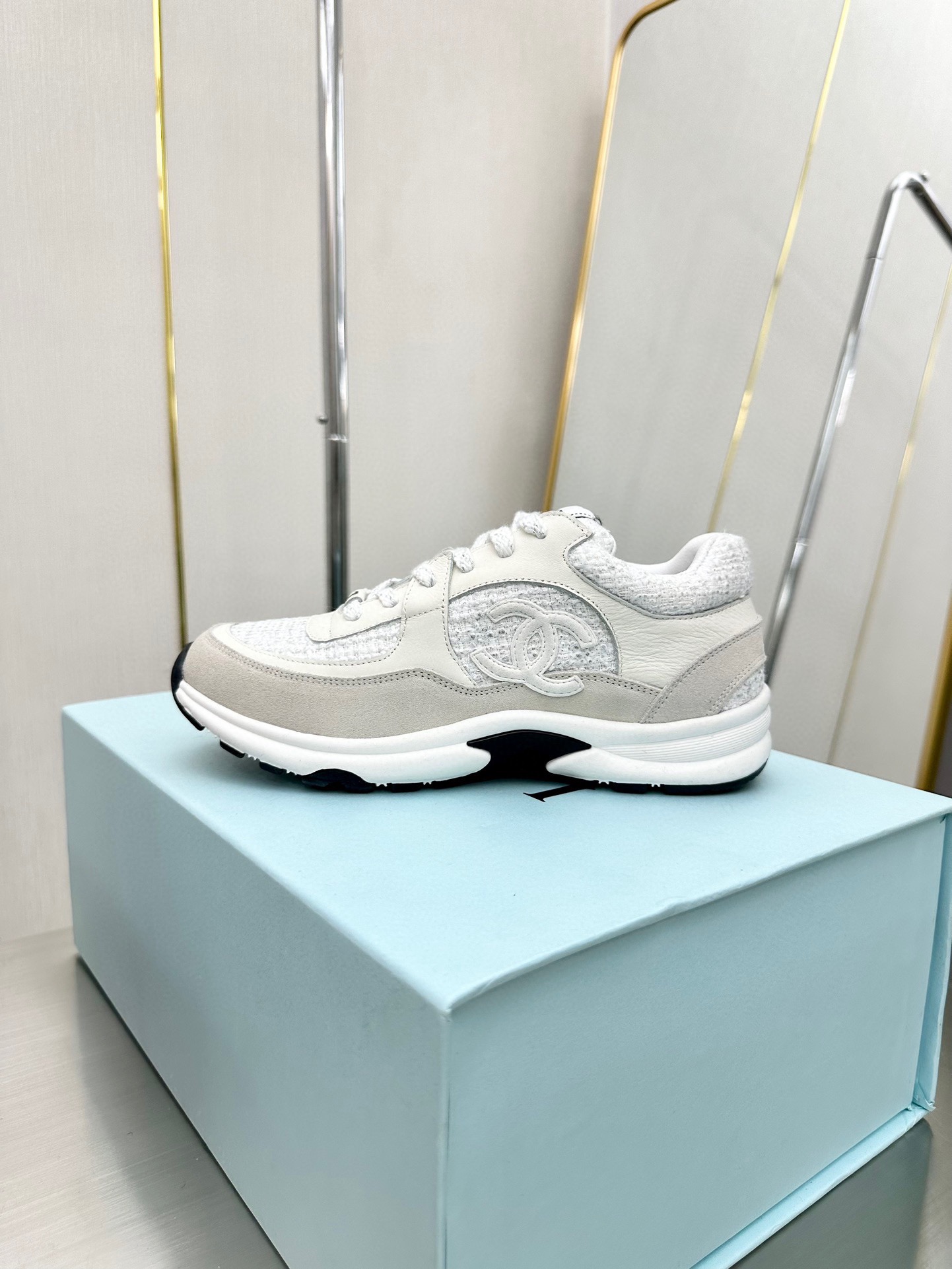 Chanel Male Sneakers Breathable L