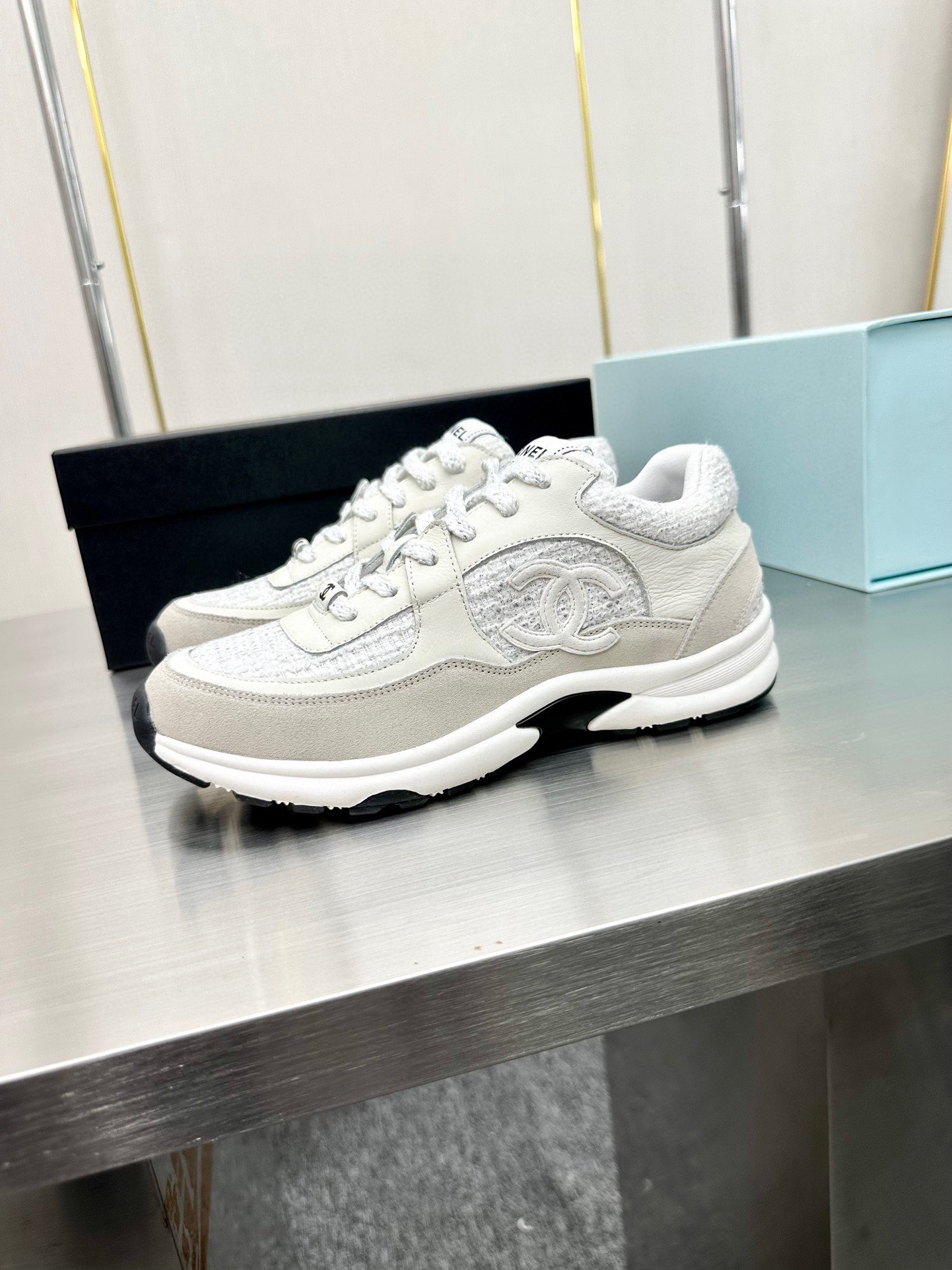 Chanel Male Sneakers Breathable L