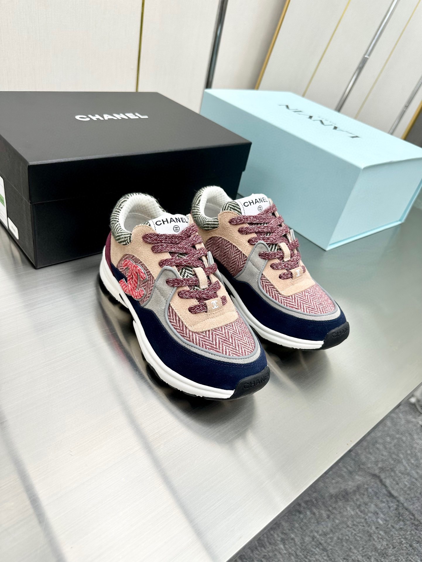 Chanel Male Sneakers Breathable L