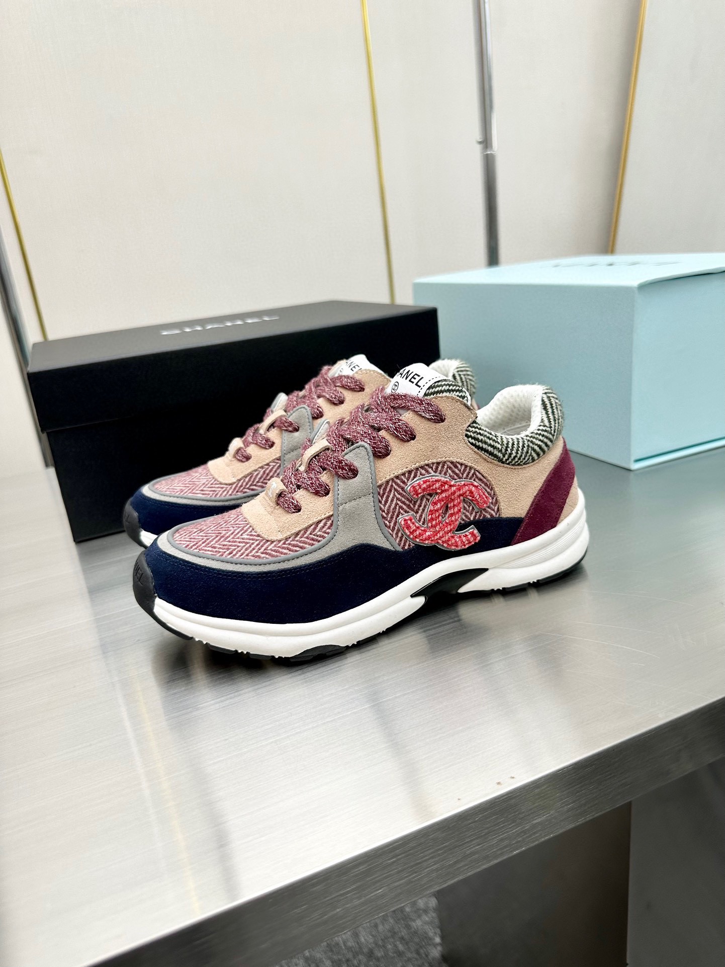 Chanel Male Sneakers Breathable L