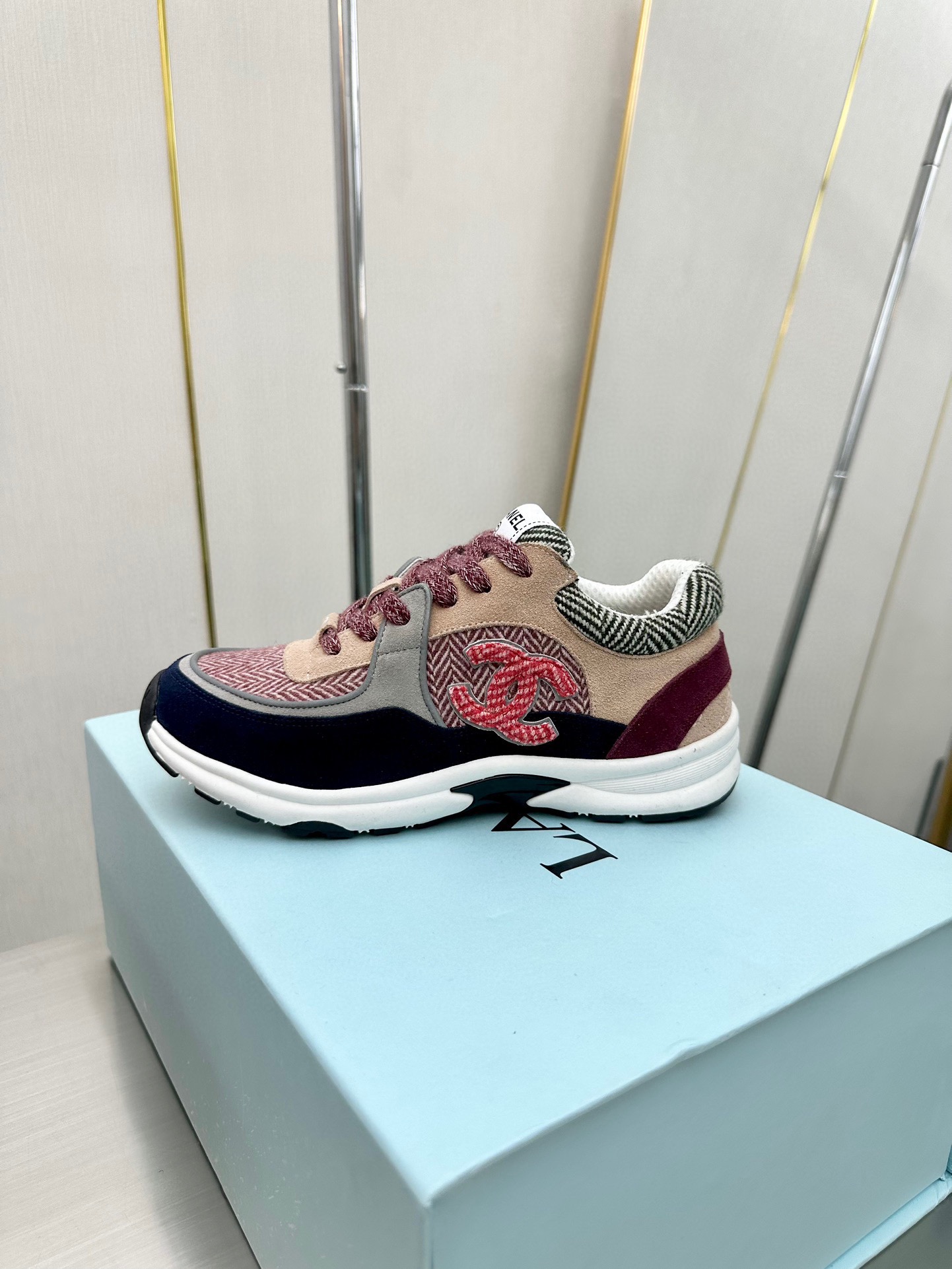 Chanel Male Sneakers Breathable L