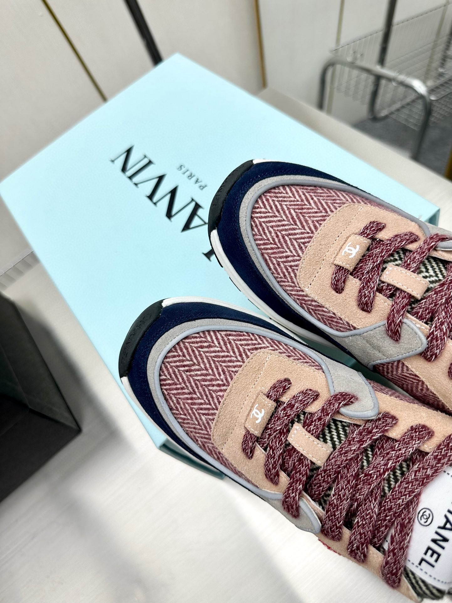 Chanel Male Sneakers Breathable L