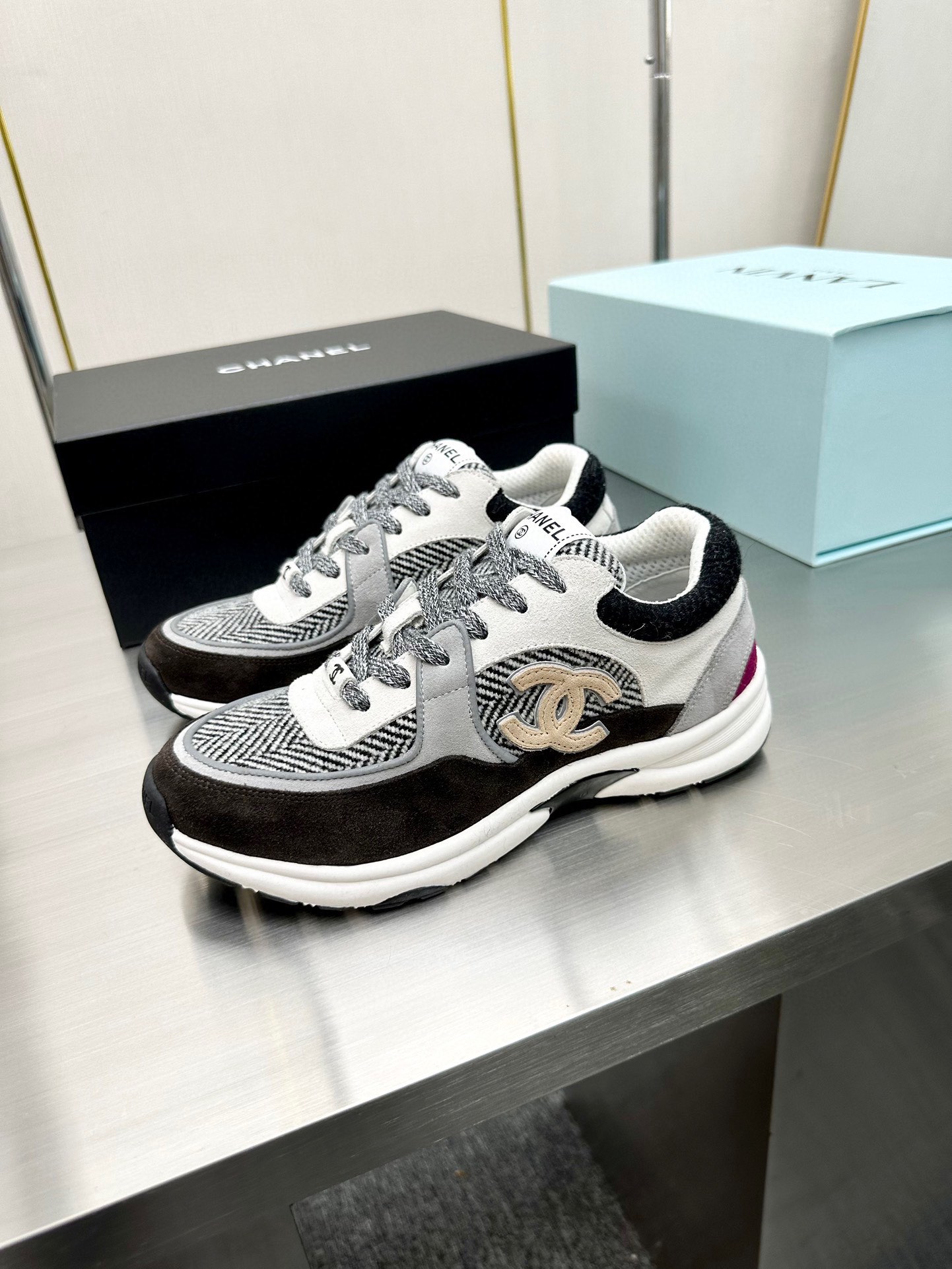 Chanel Male Sneakers Breathable L