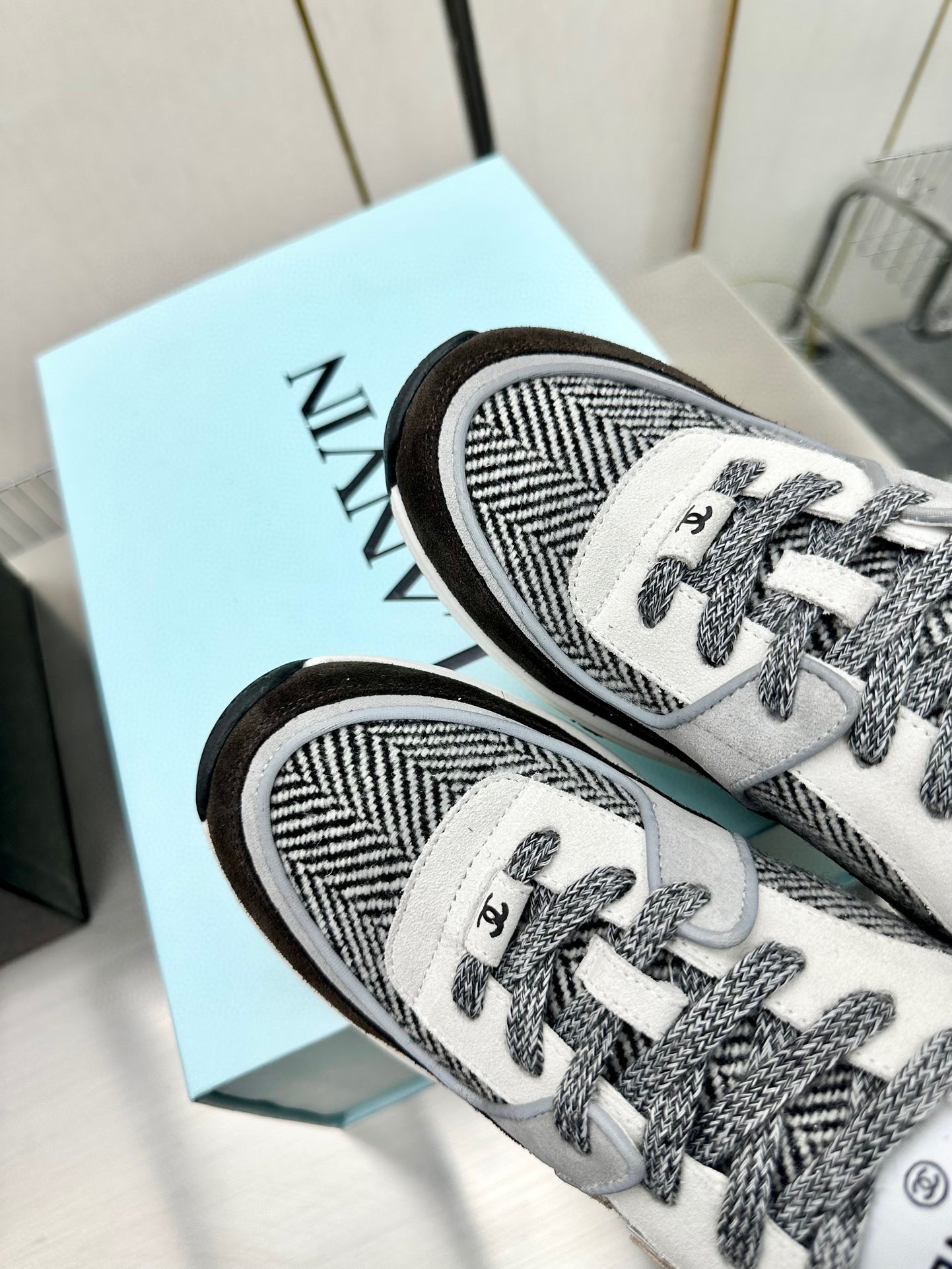 Chanel Male Sneakers Breathable L