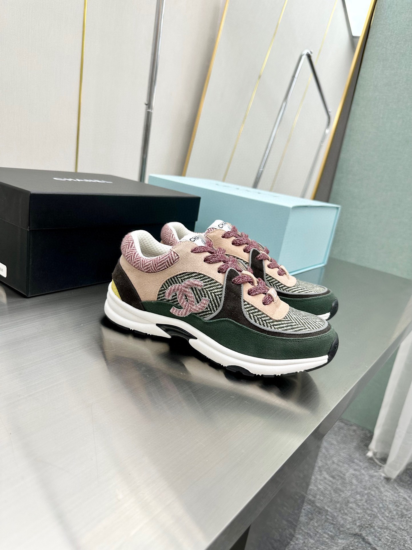 Chanel Male Sneakers Breathable L