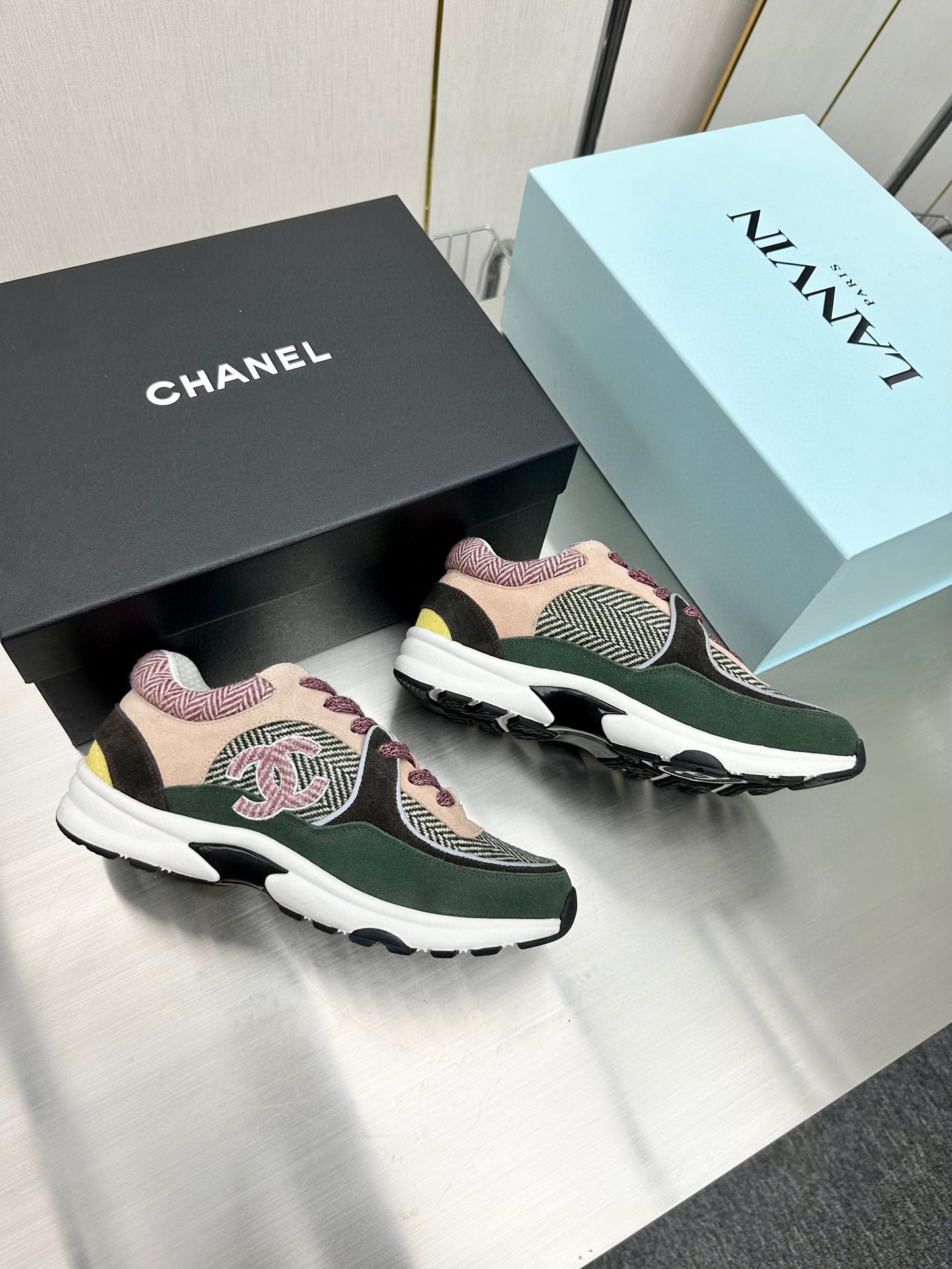 Chanel Male Sneakers Breathable L