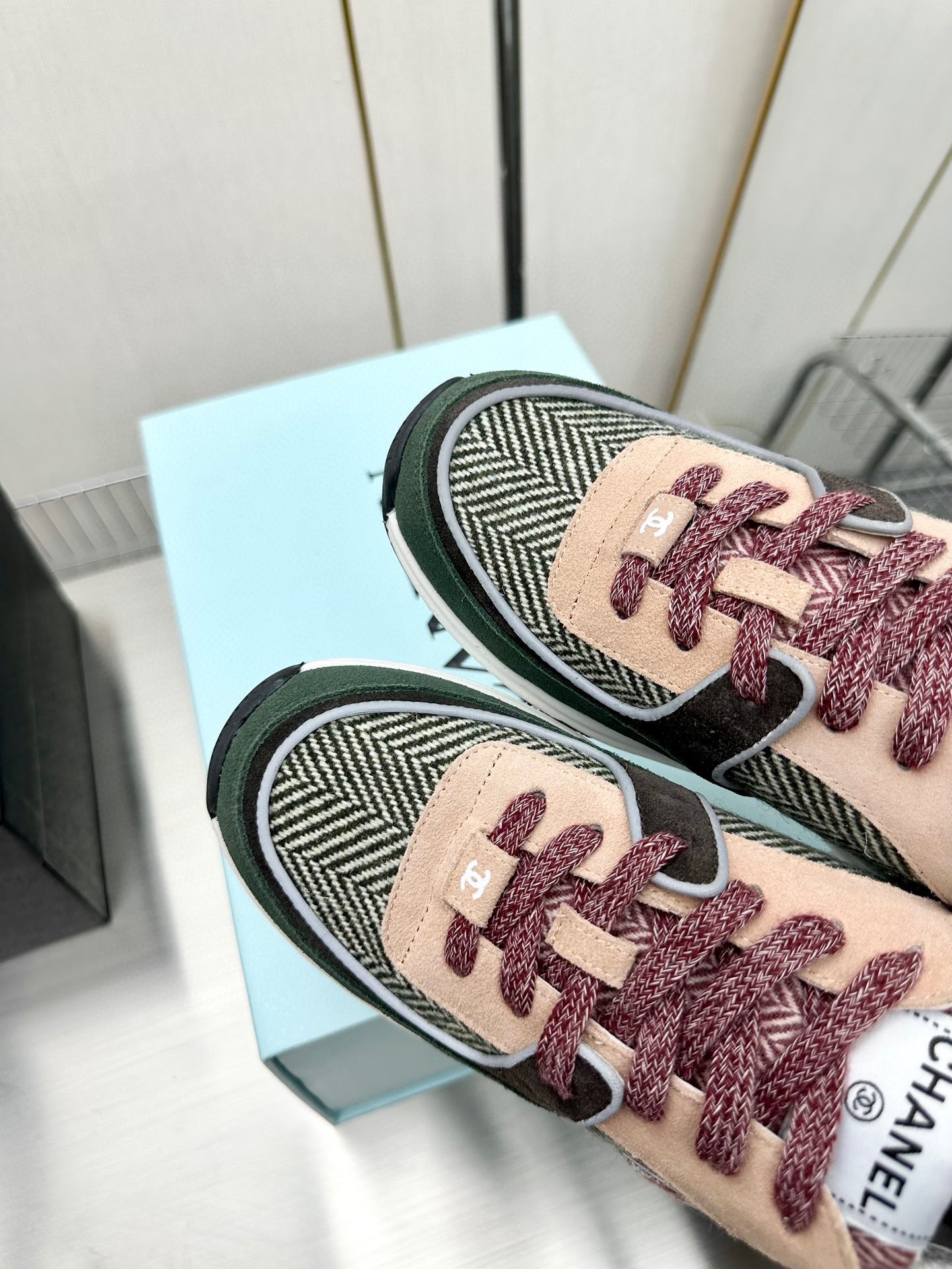 Chanel Male Sneakers Breathable L