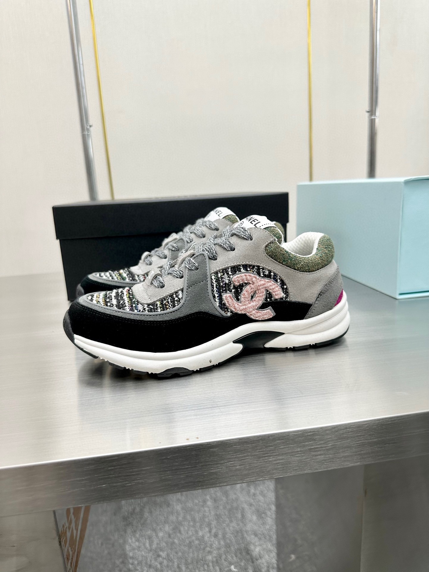 Chanel Male Sneakers Breathable L