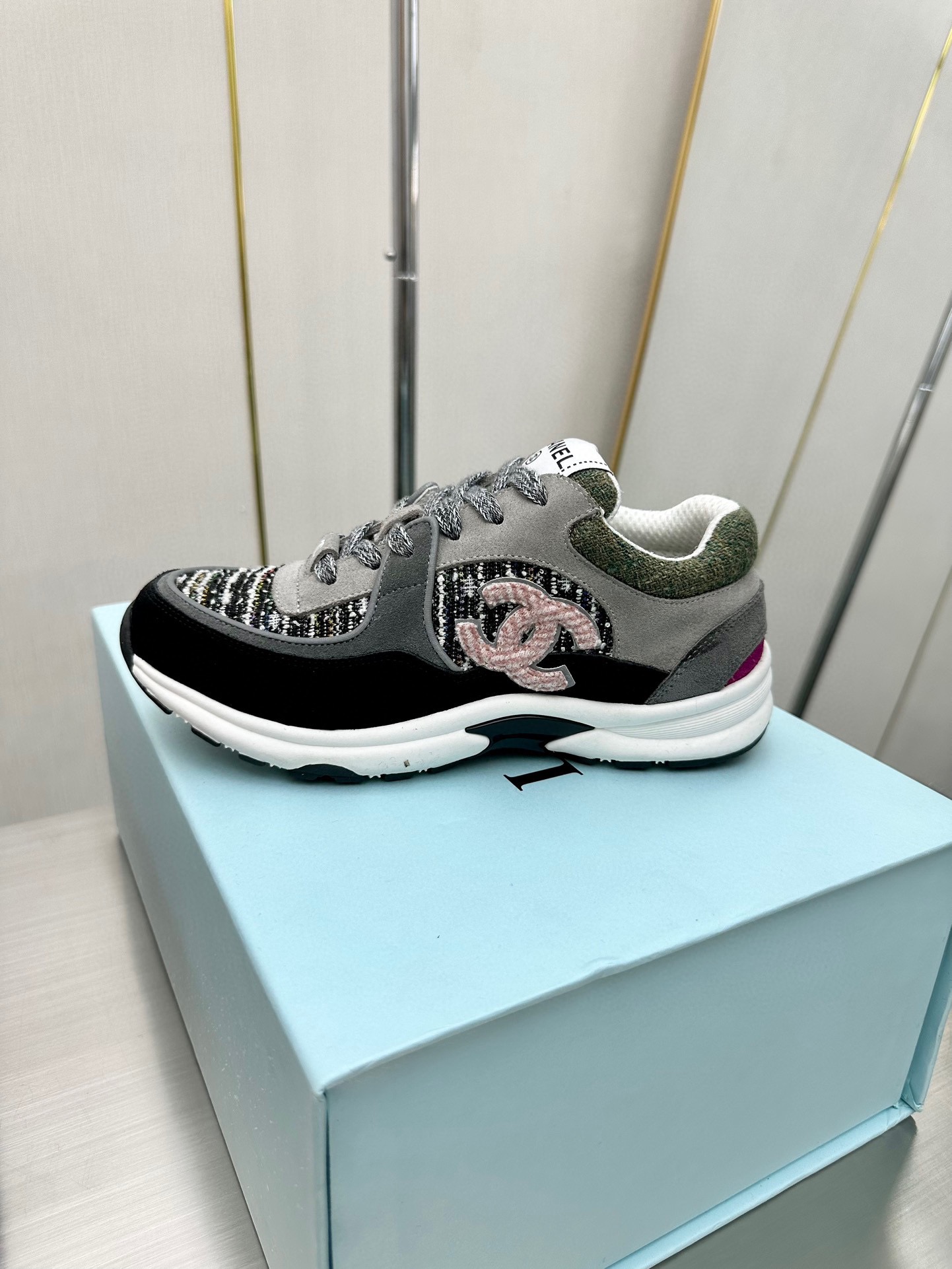 Chanel Male Sneakers Breathable L