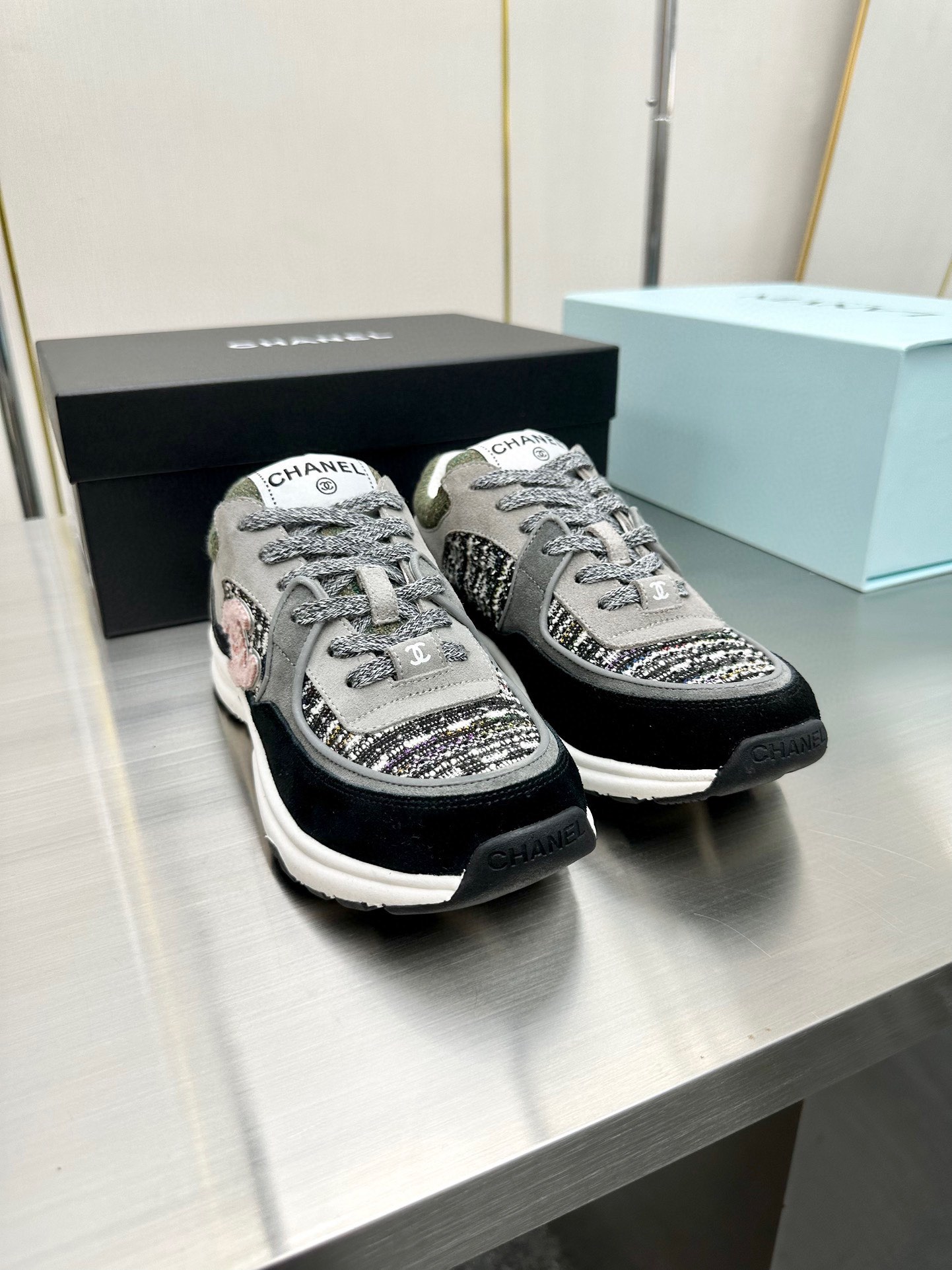 Chanel Male Sneakers Breathable L