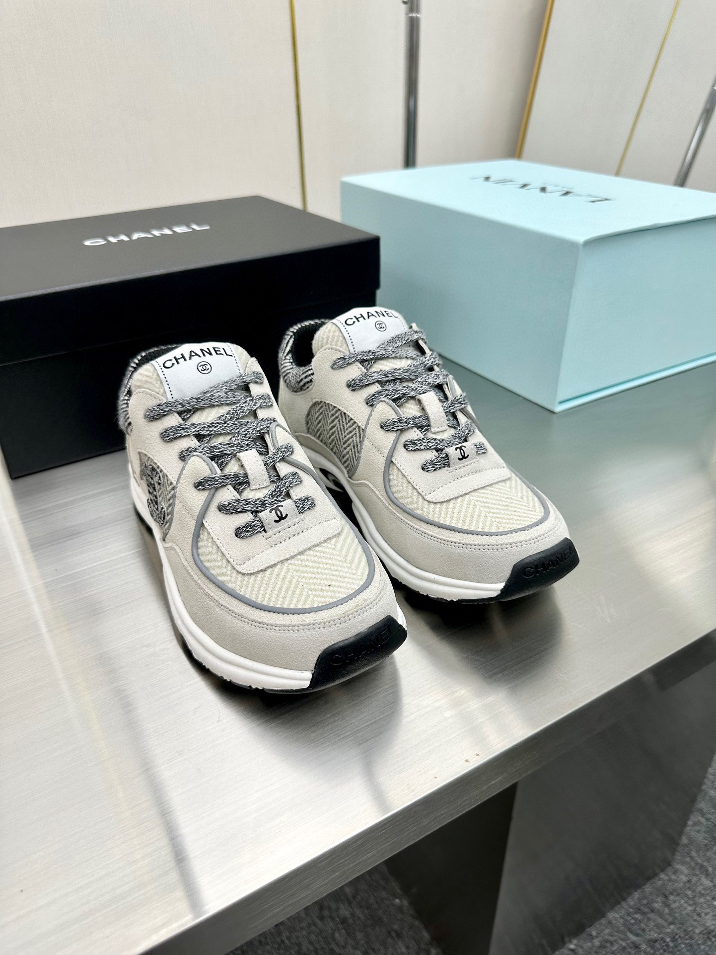 Chanel Male Sneakers Breathable L