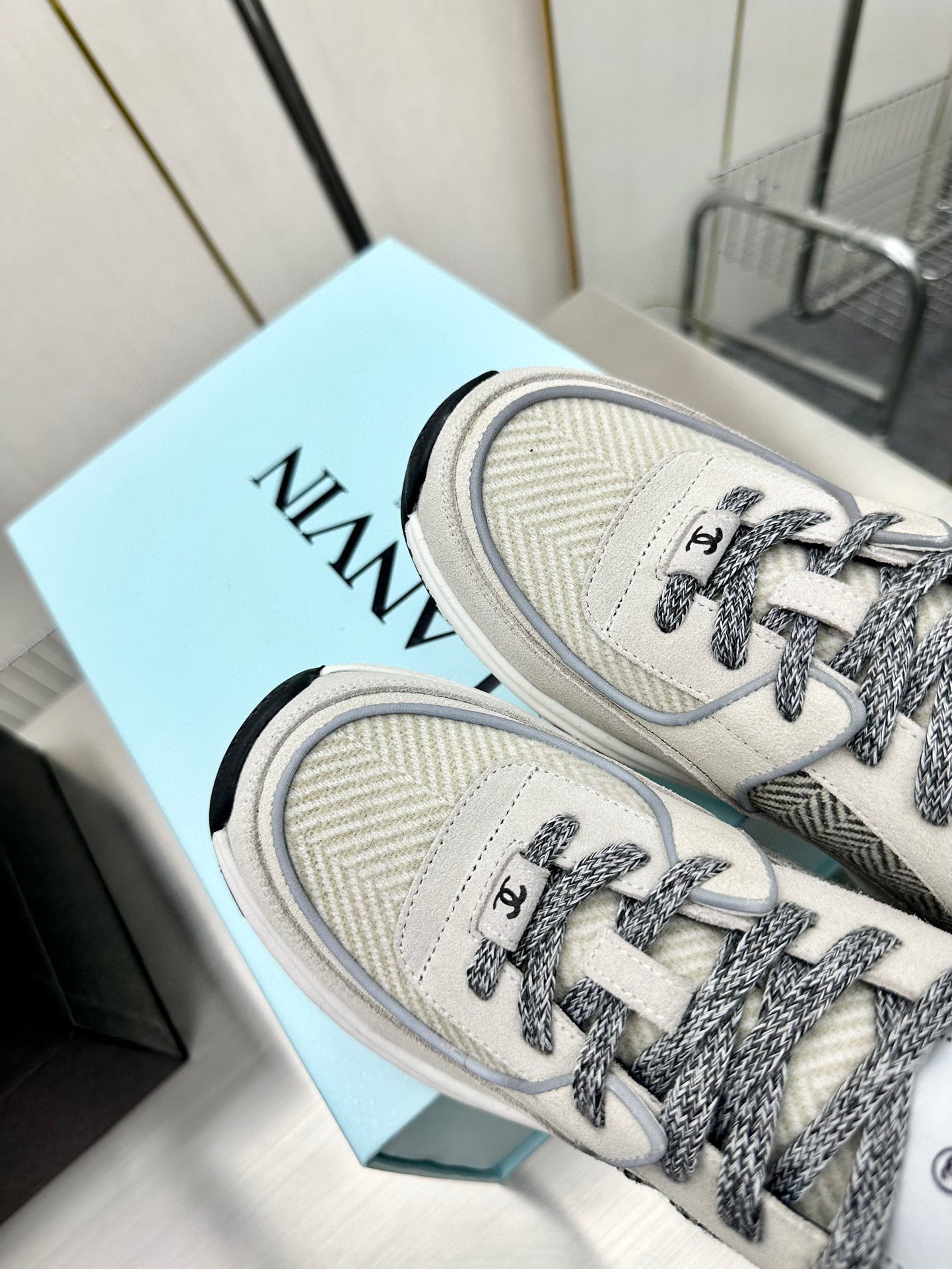 Chanel Male Sneakers Breathable L