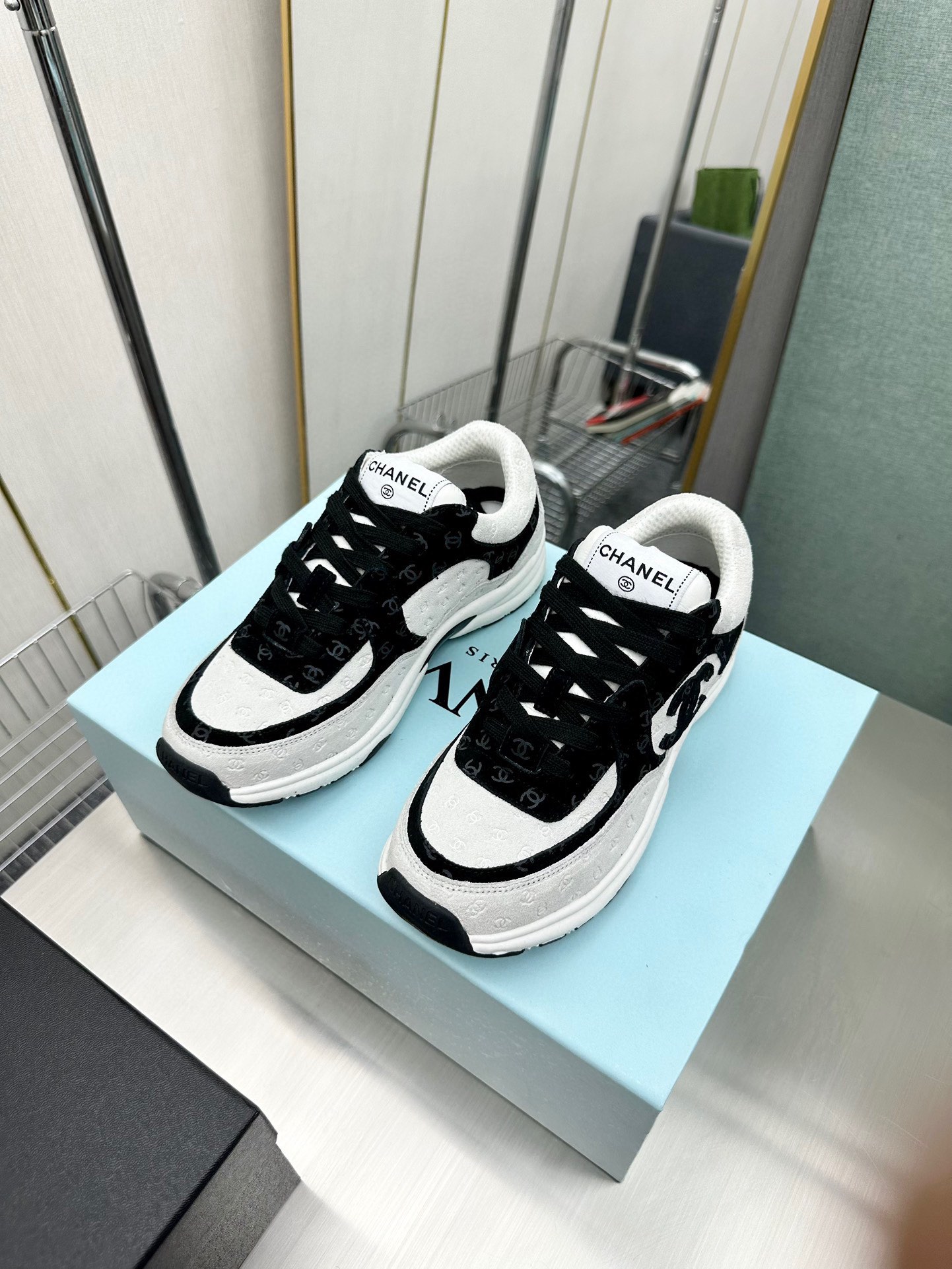 Chanel Male Sneakers Breathable L