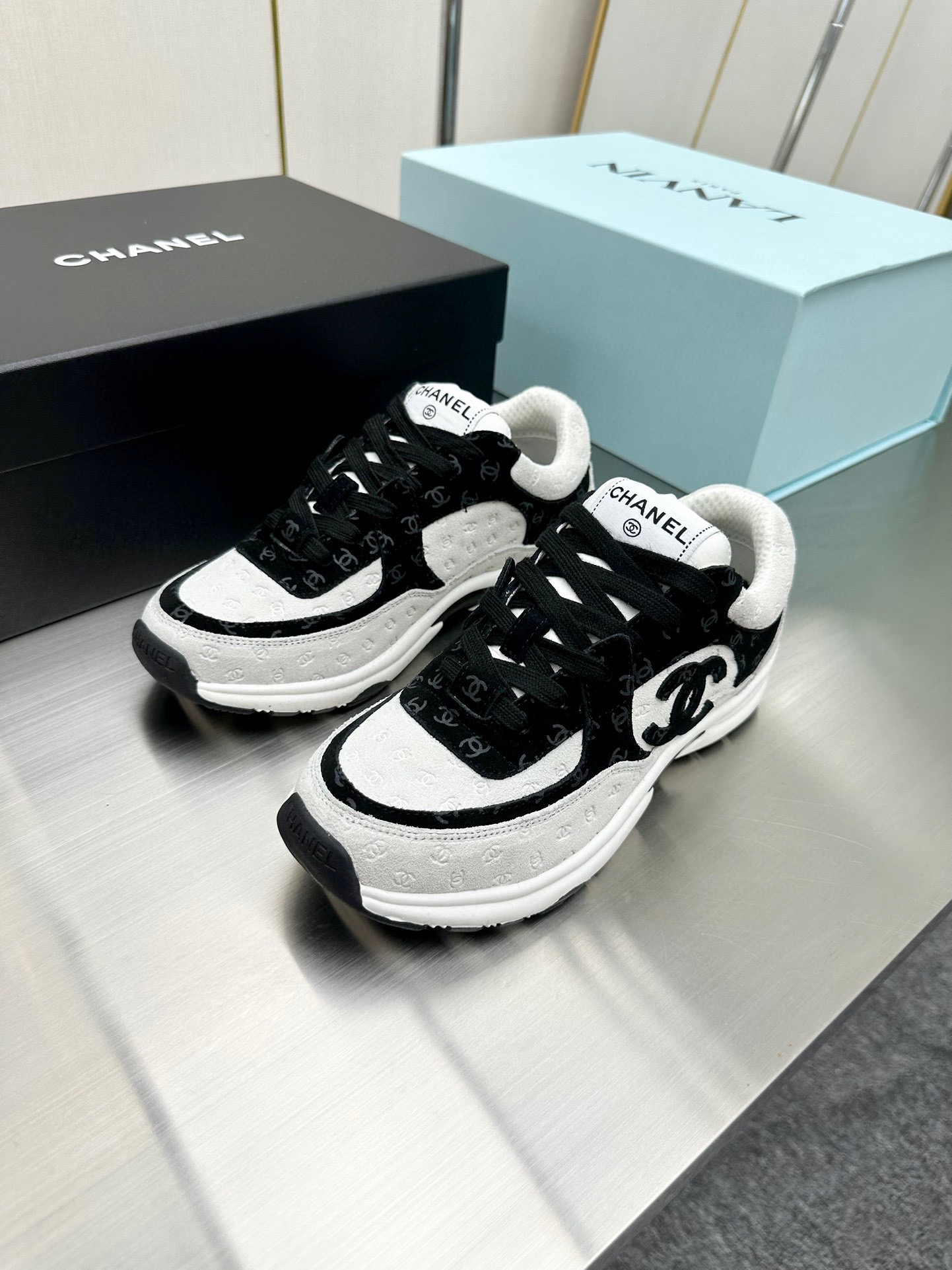 Chanel Male Sneakers Breathable L