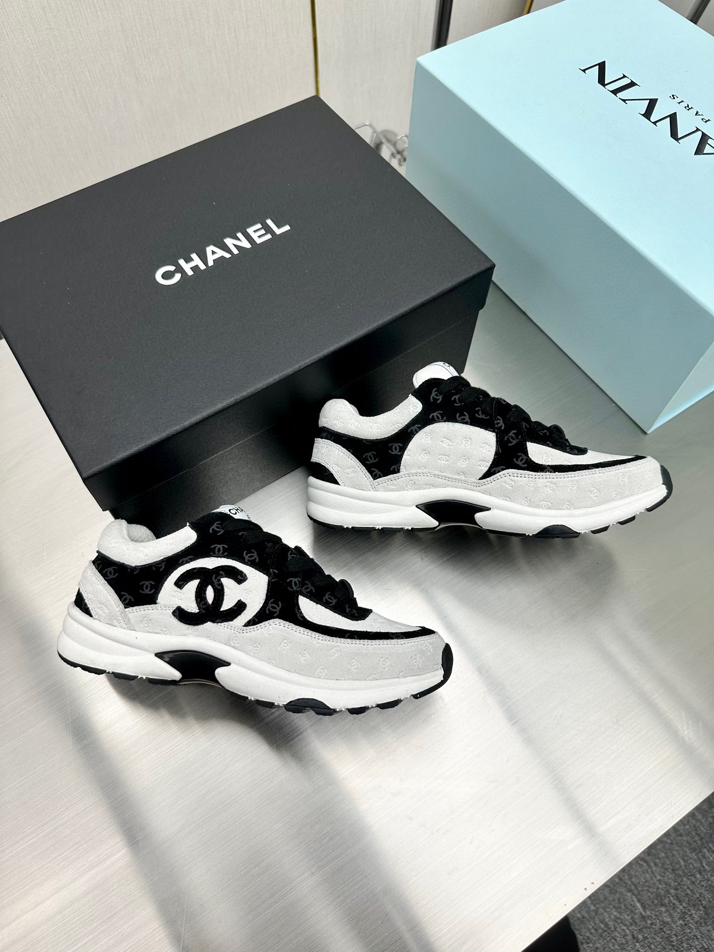 Chanel Male Sneakers Breathable L