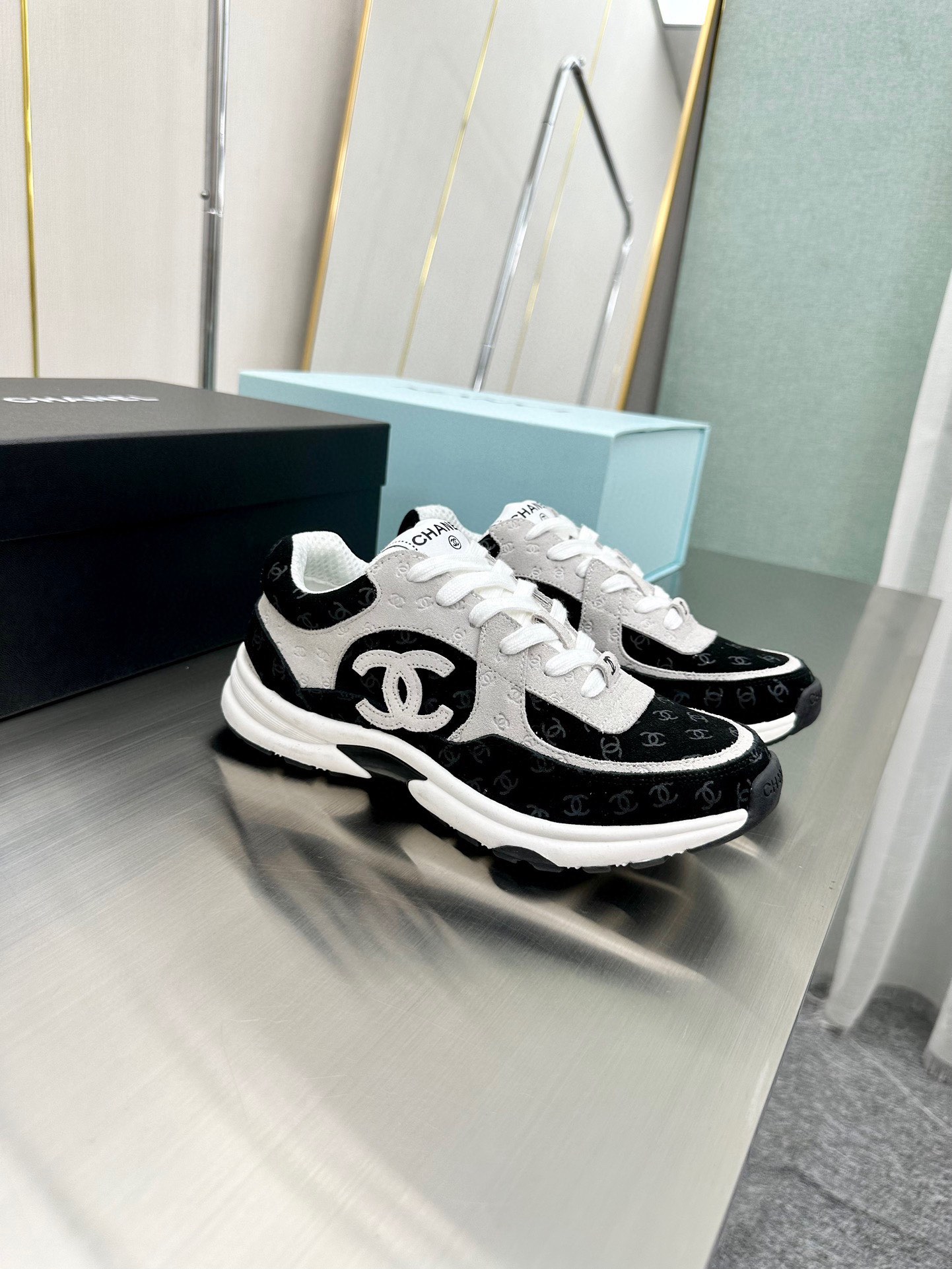 Chanel Male Sneakers Breathable L