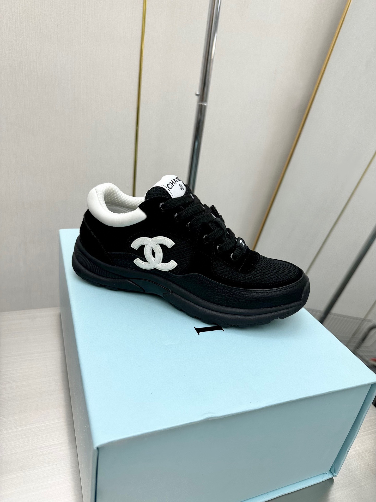 Chanel Male Sneakers Breathable L