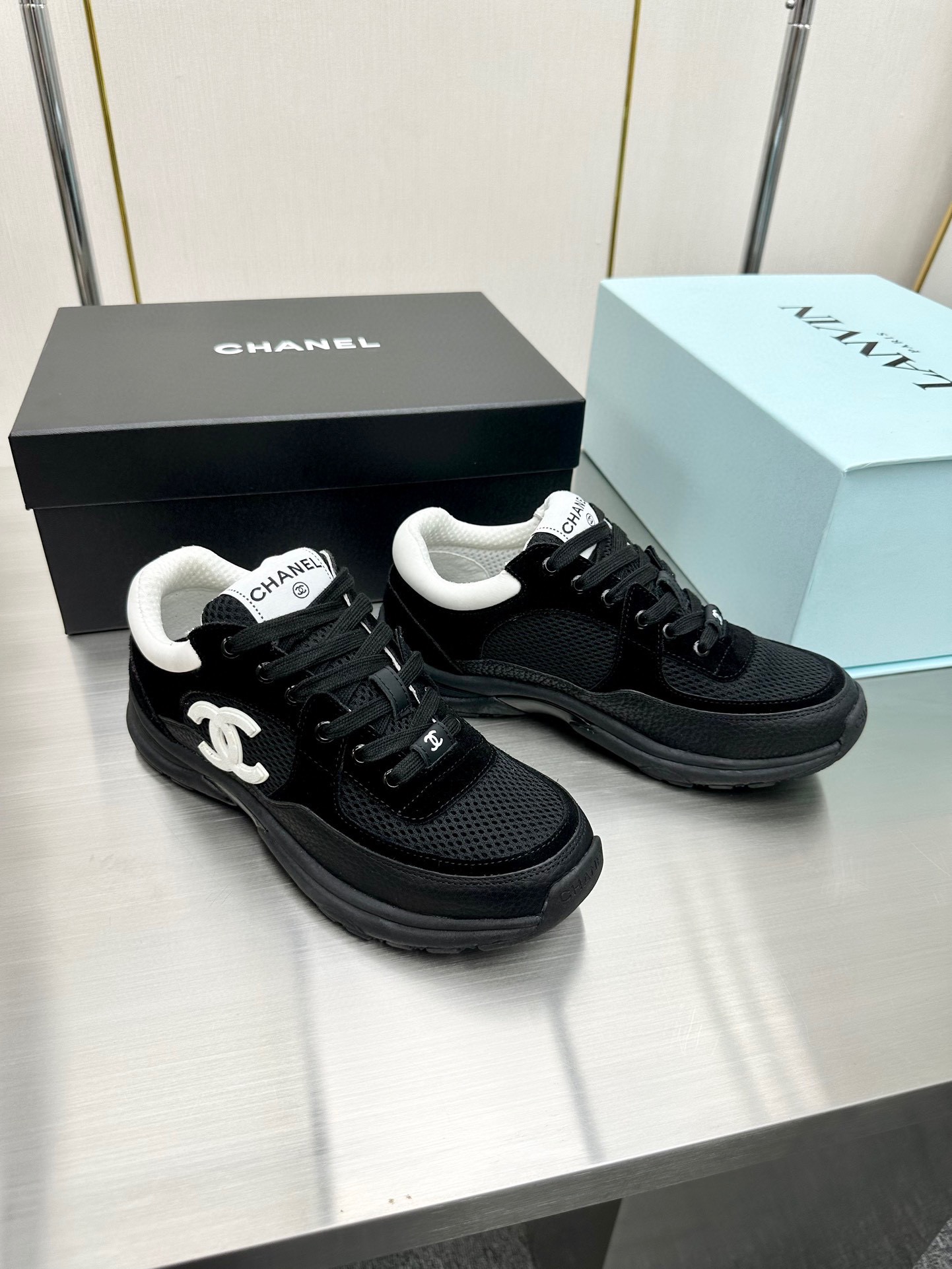 Chanel Male Sneakers Breathable L