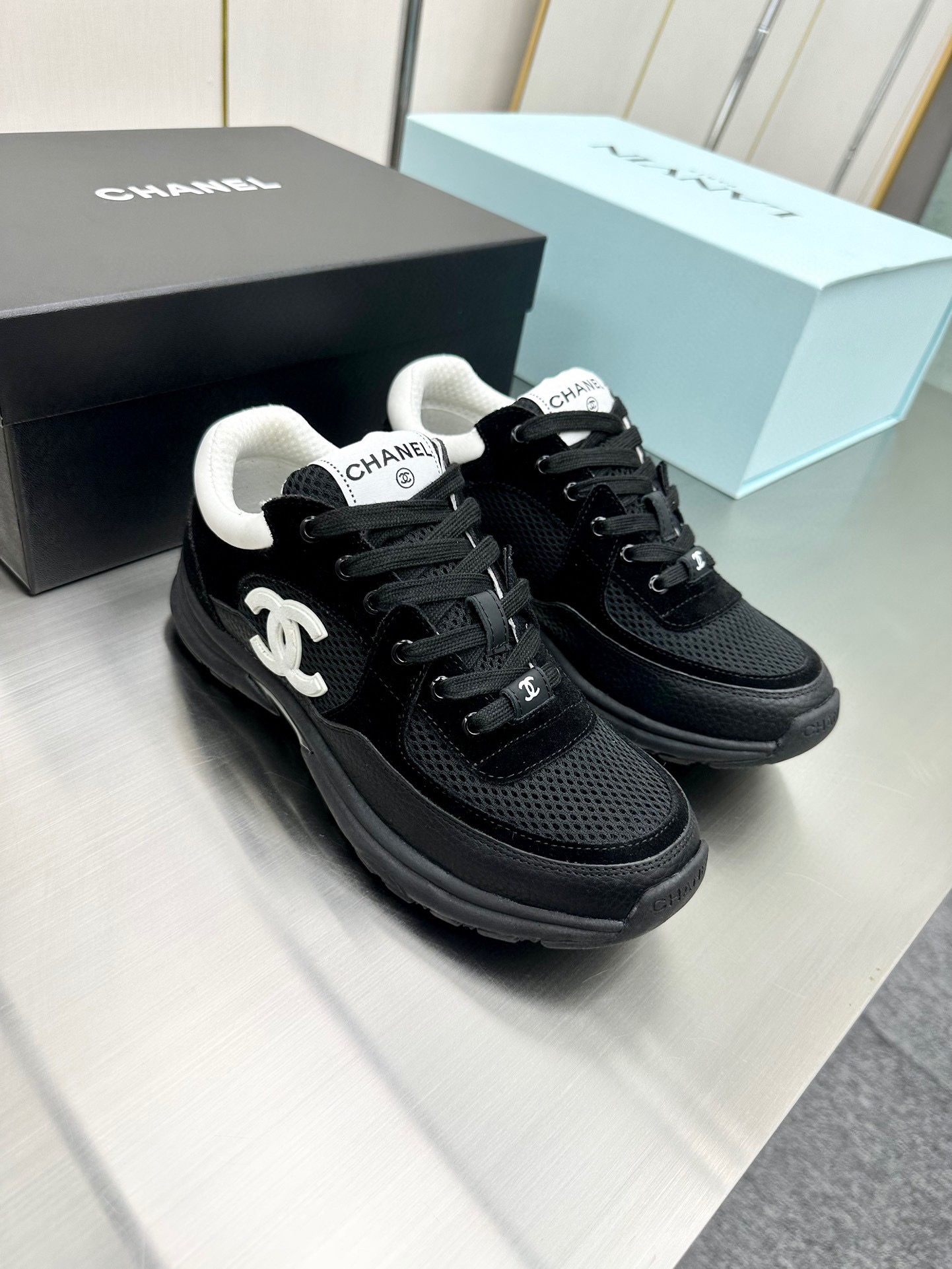 Chanel Male Sneakers Breathable L