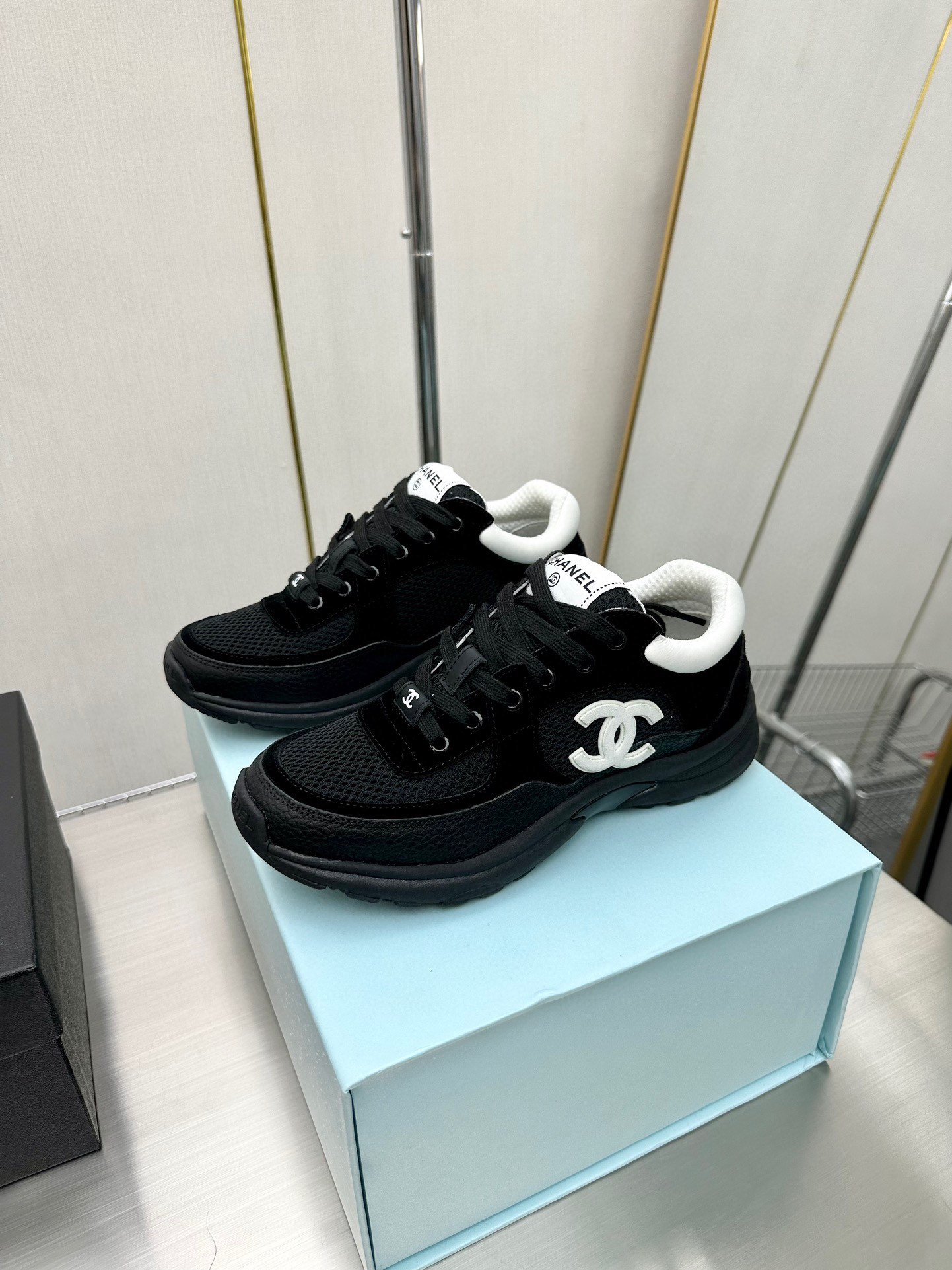Chanel Male Sneakers Breathable L