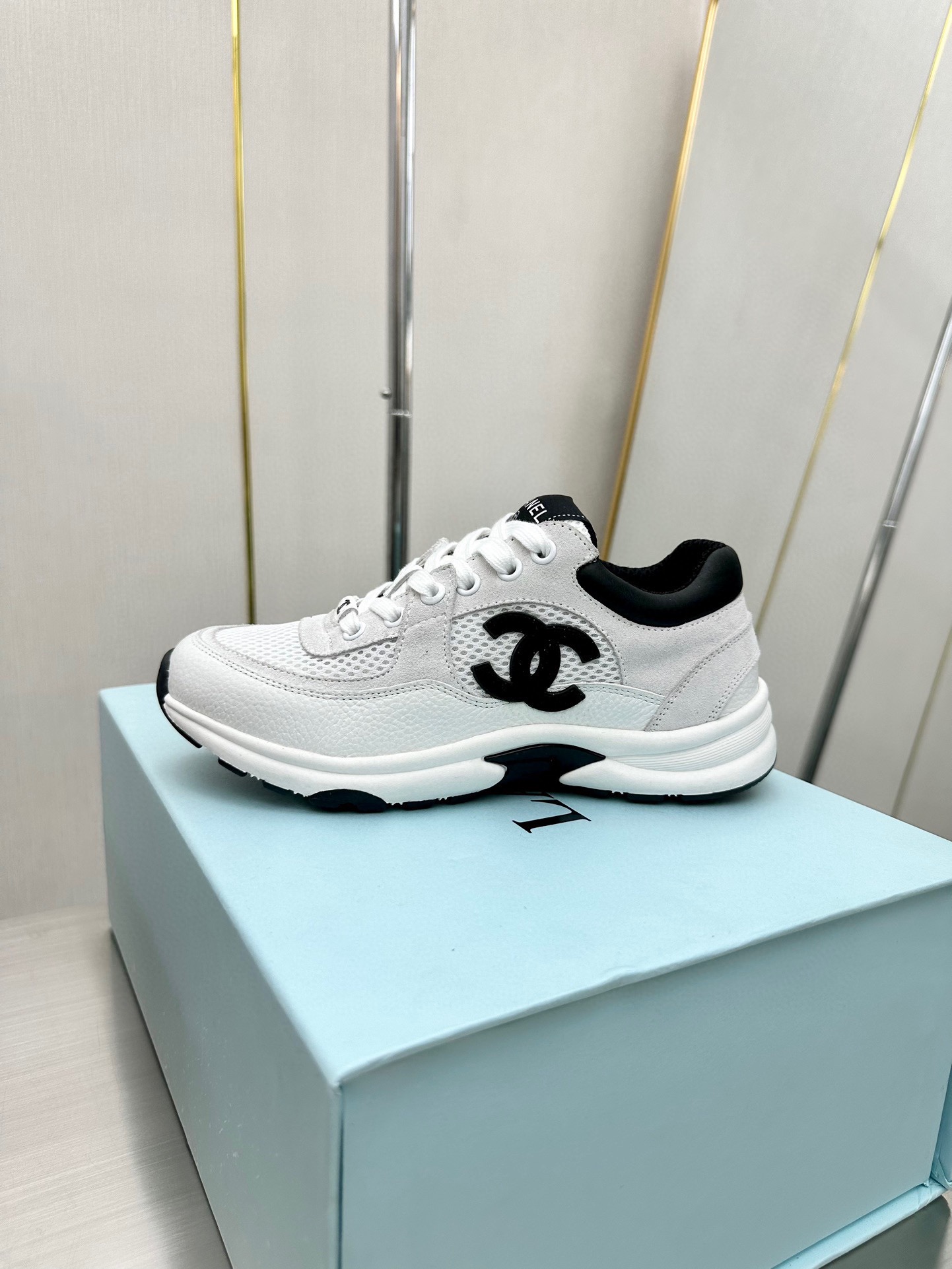 Chanel Male Sneakers Breathable L