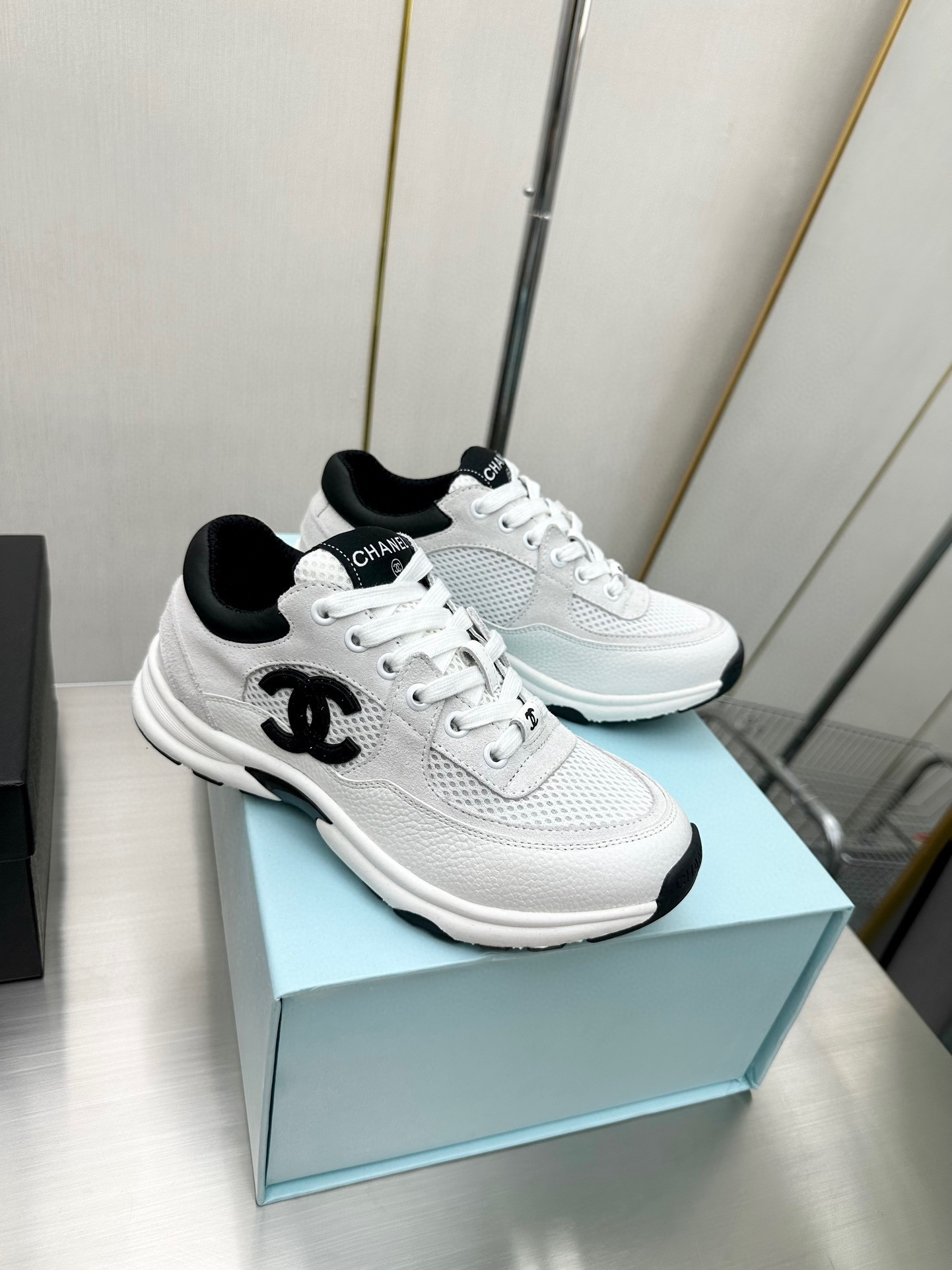 Chanel Male Sneakers Breathable L