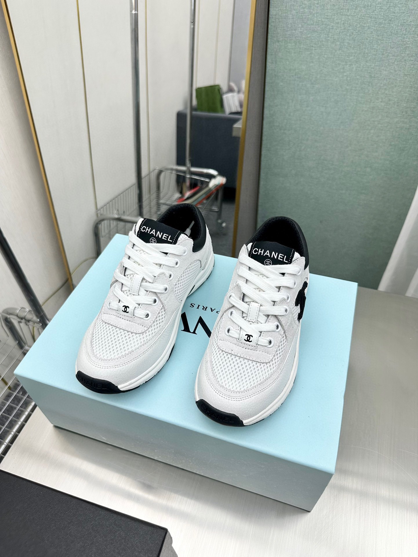 Chanel Male Sneakers Breathable L
