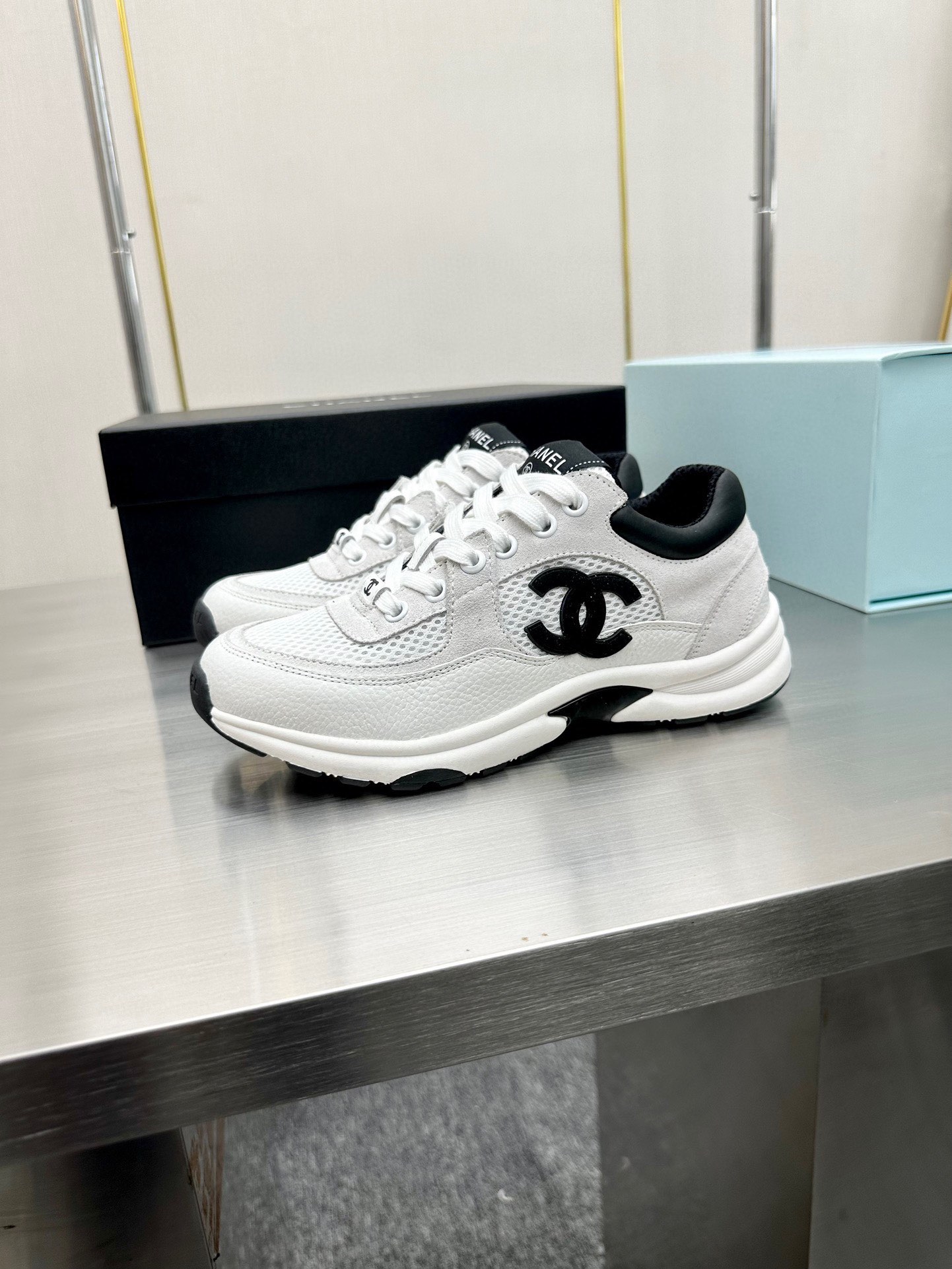 Chanel Male Sneakers Breathable L