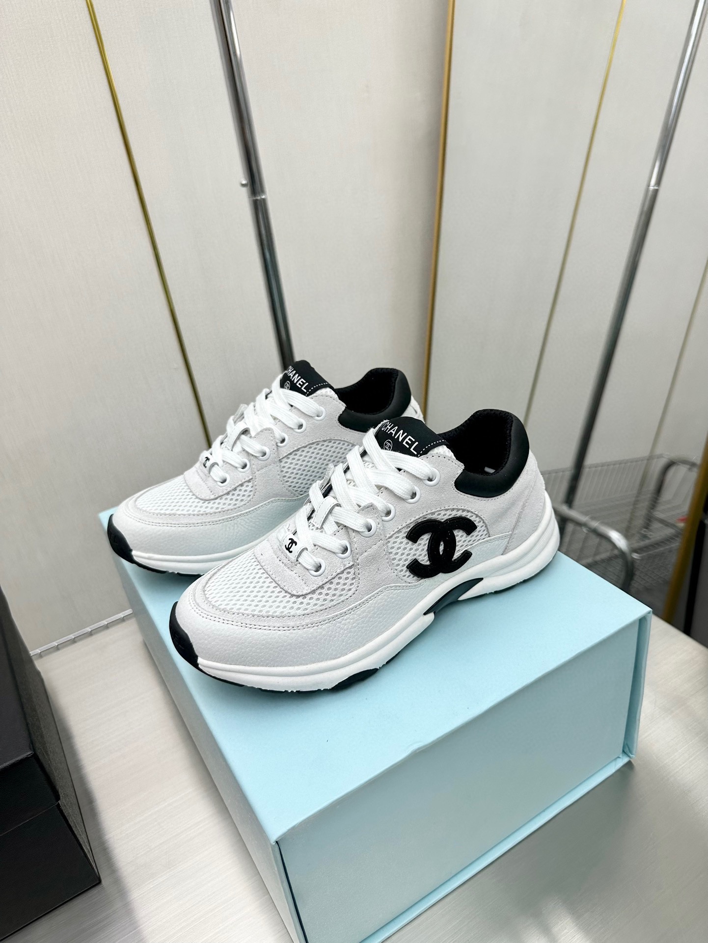 Chanel Male Sneakers Breathable L